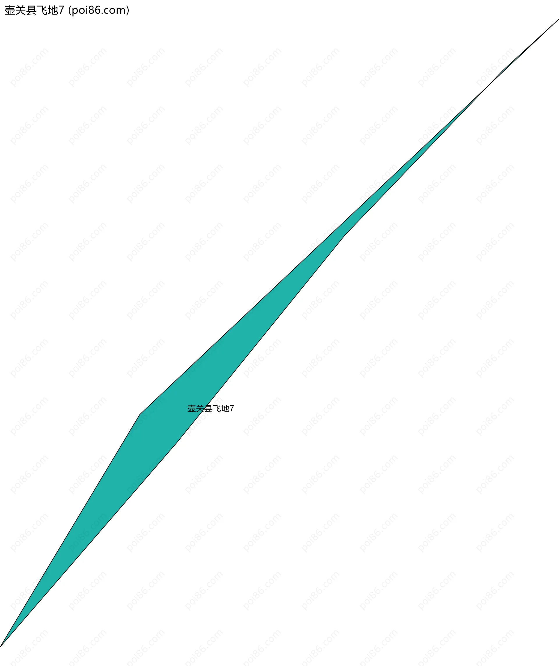 壶关县飞地7边界地图