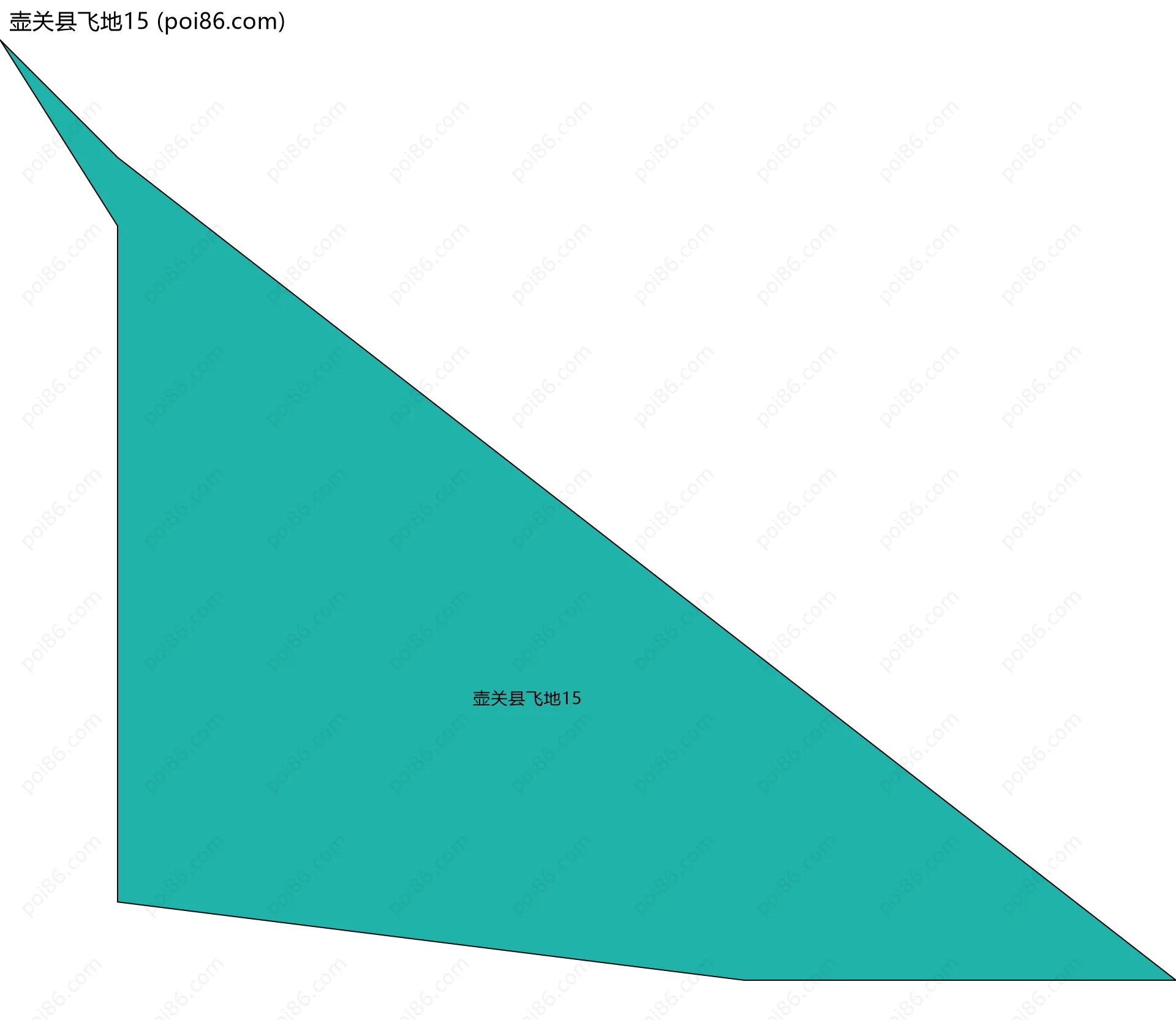 壶关县飞地15边界地图