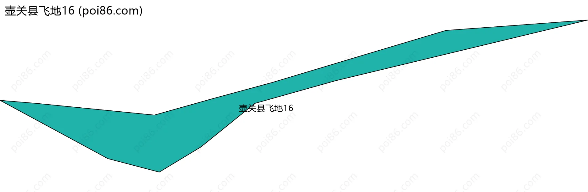 壶关县飞地16边界地图