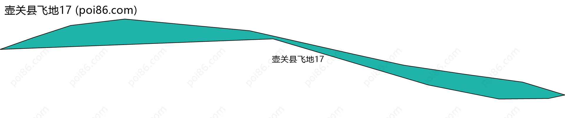 壶关县飞地17边界地图