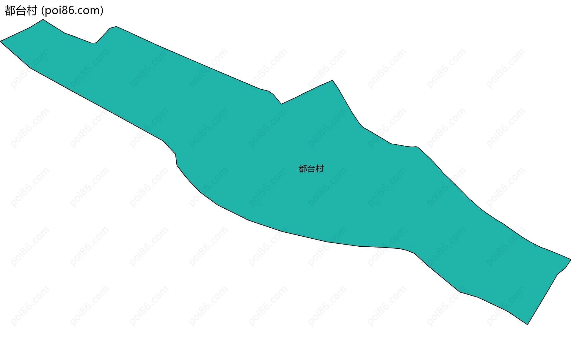 都台村边界地图