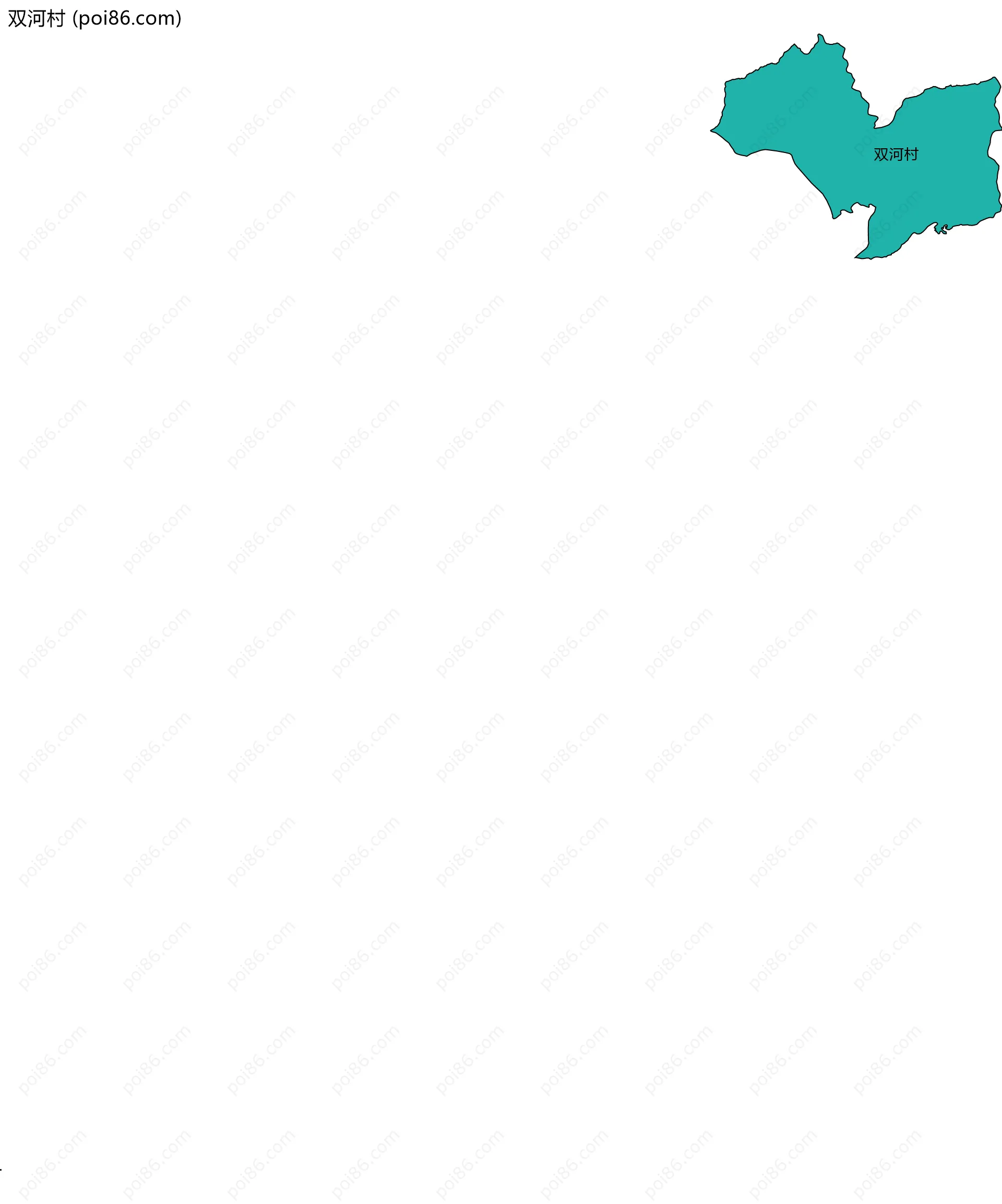 双河村边界地图