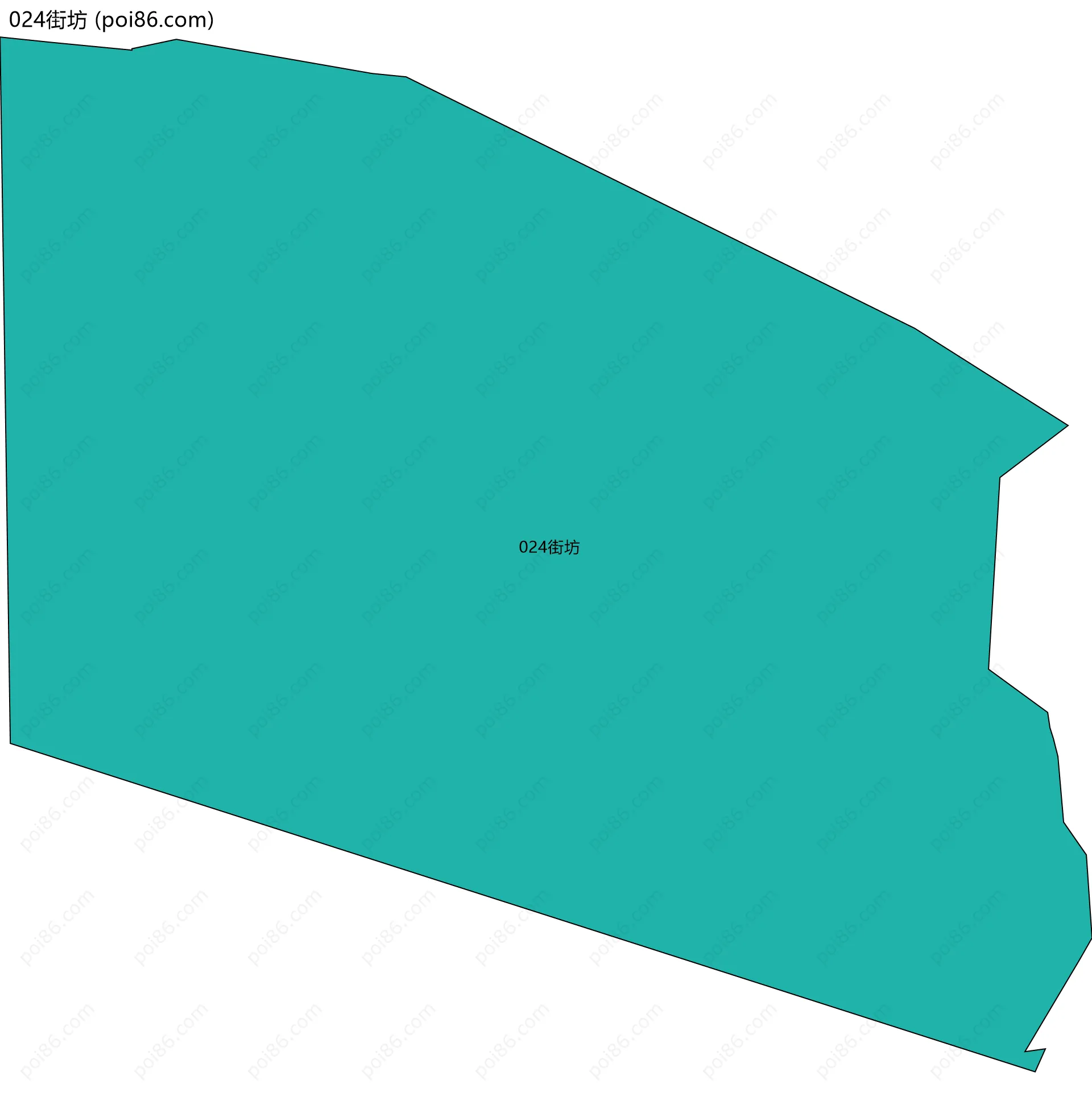 024街坊边界地图