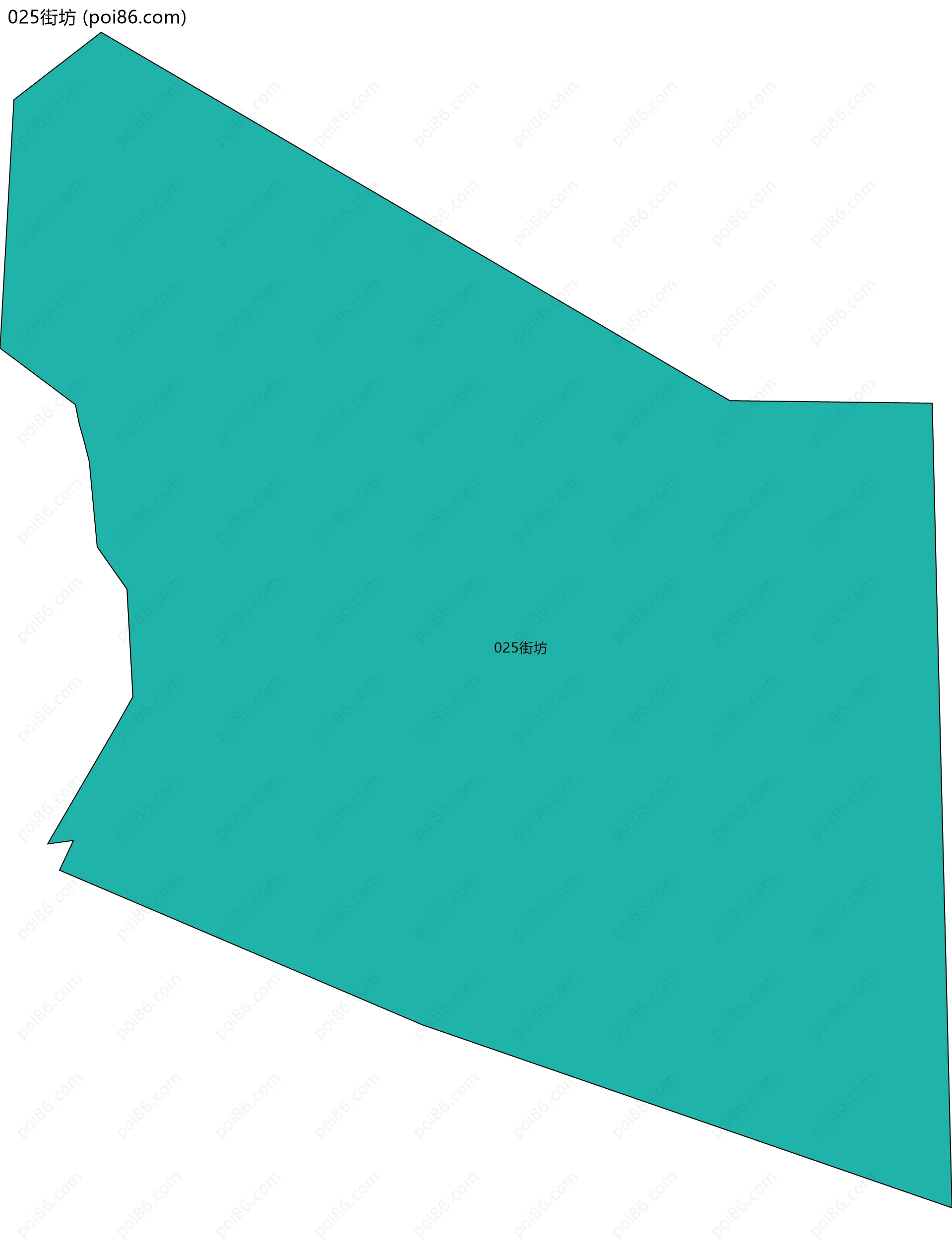 025街坊边界地图