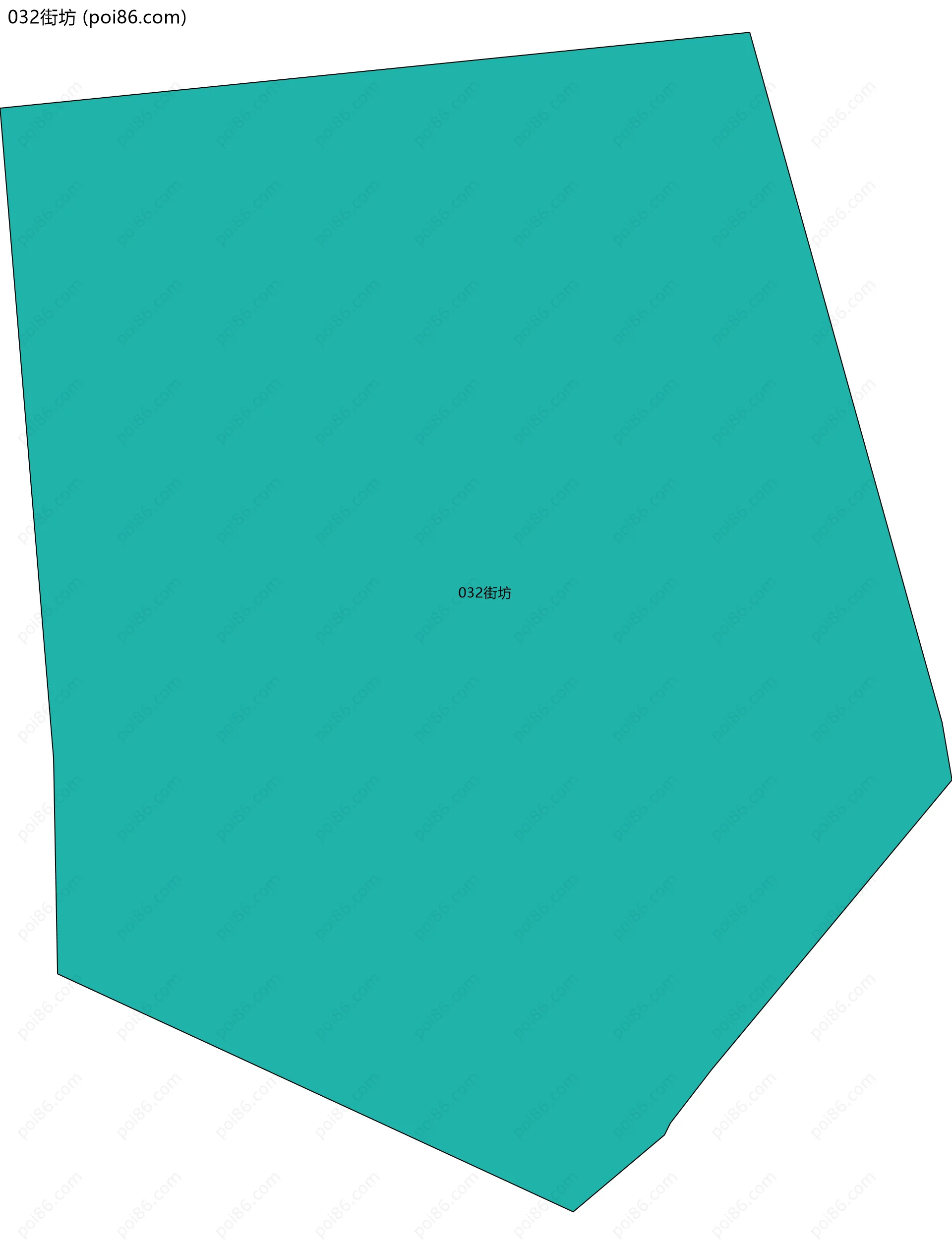 032街坊边界地图