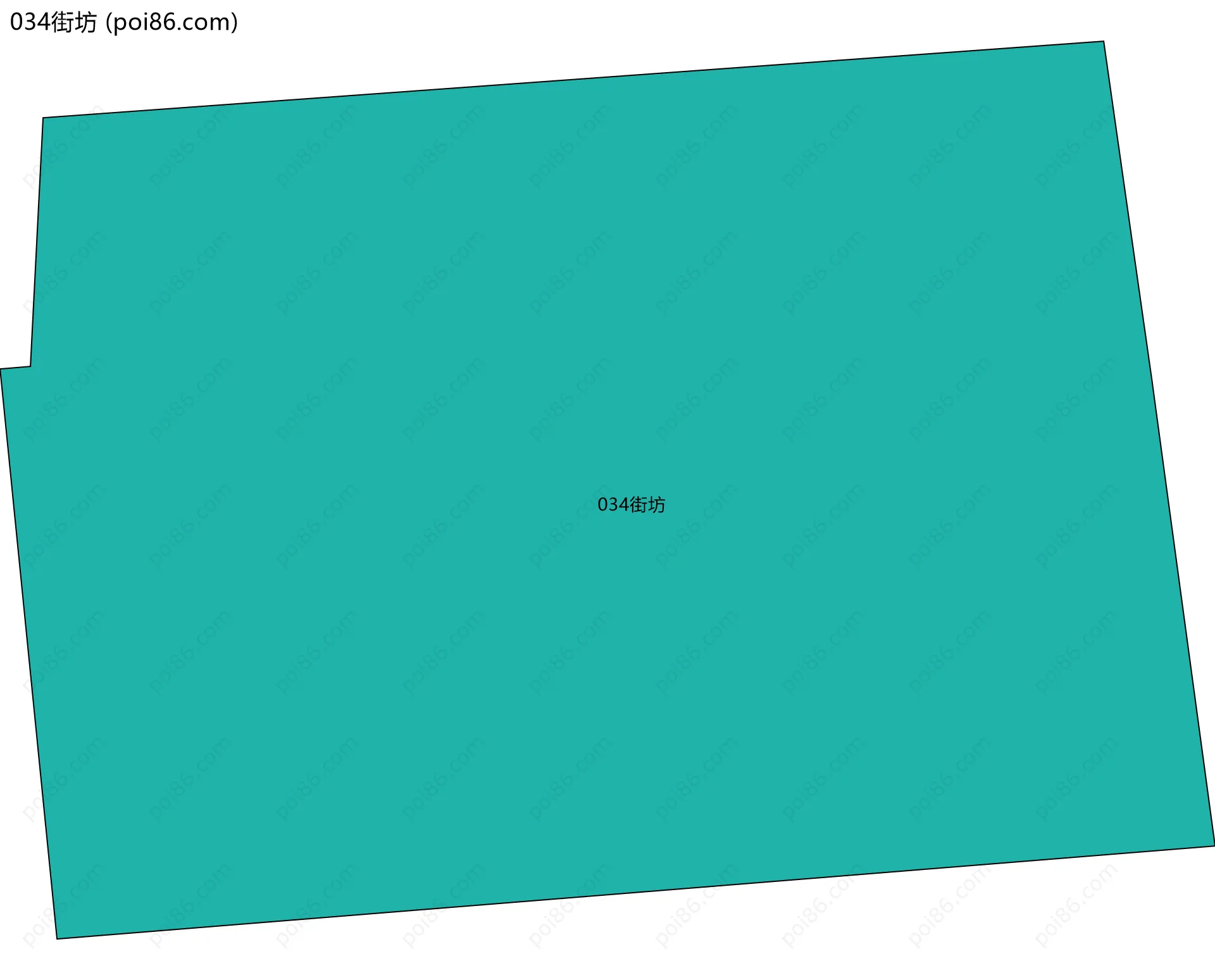 034街坊边界地图