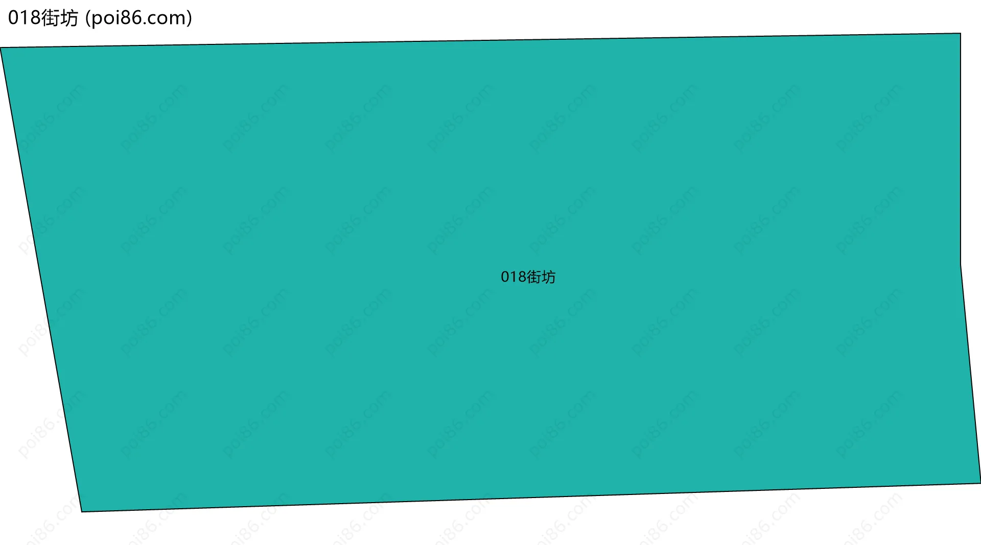 018街坊边界地图