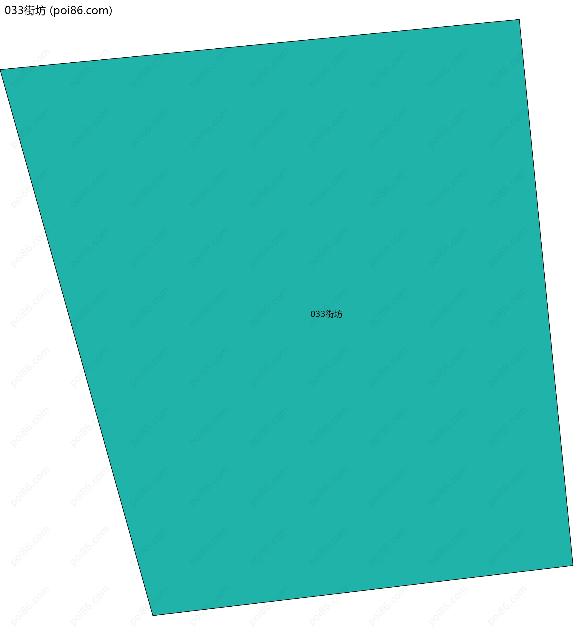 033街坊边界地图