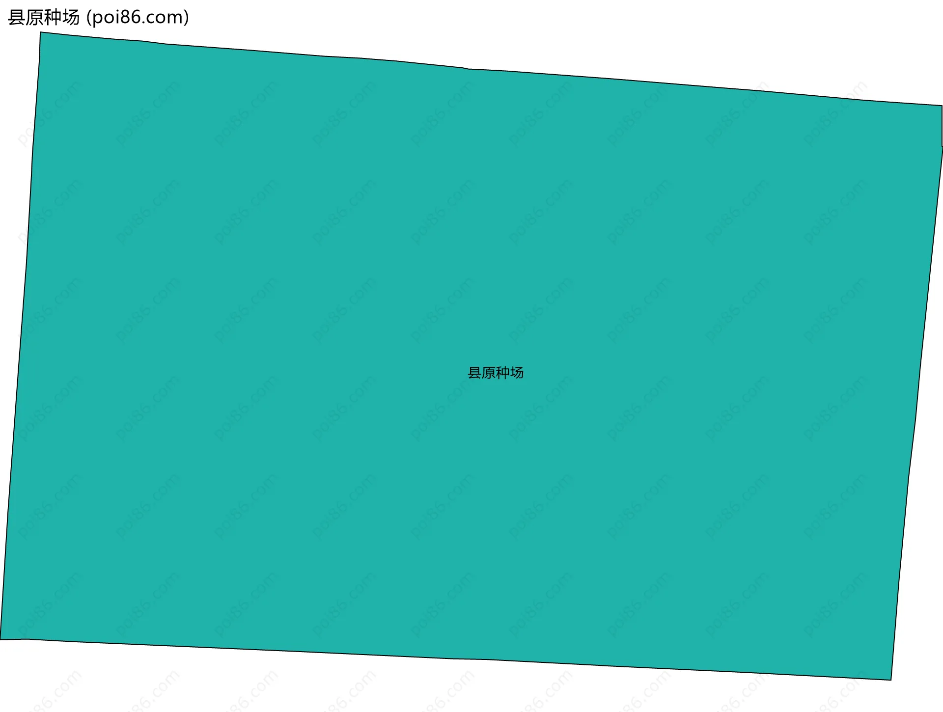 县原种场边界地图