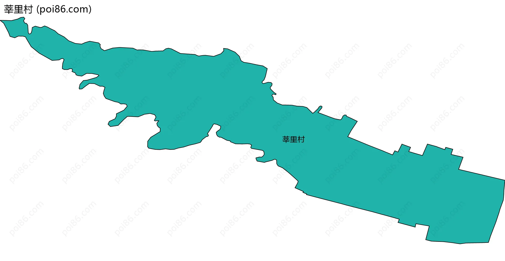 莘里村边界地图