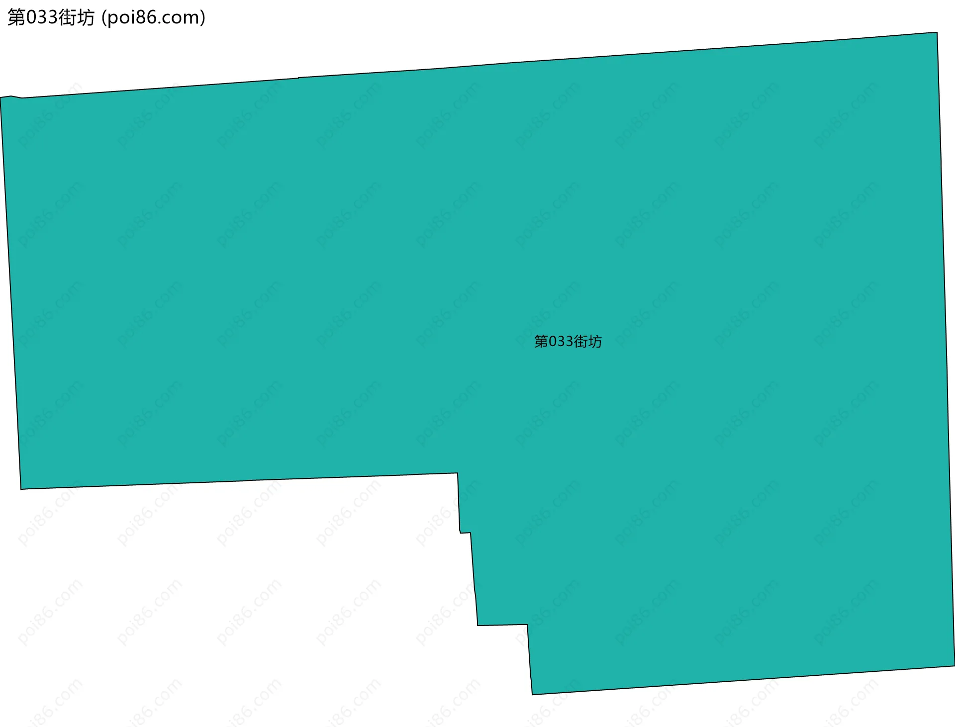 第033街坊边界地图