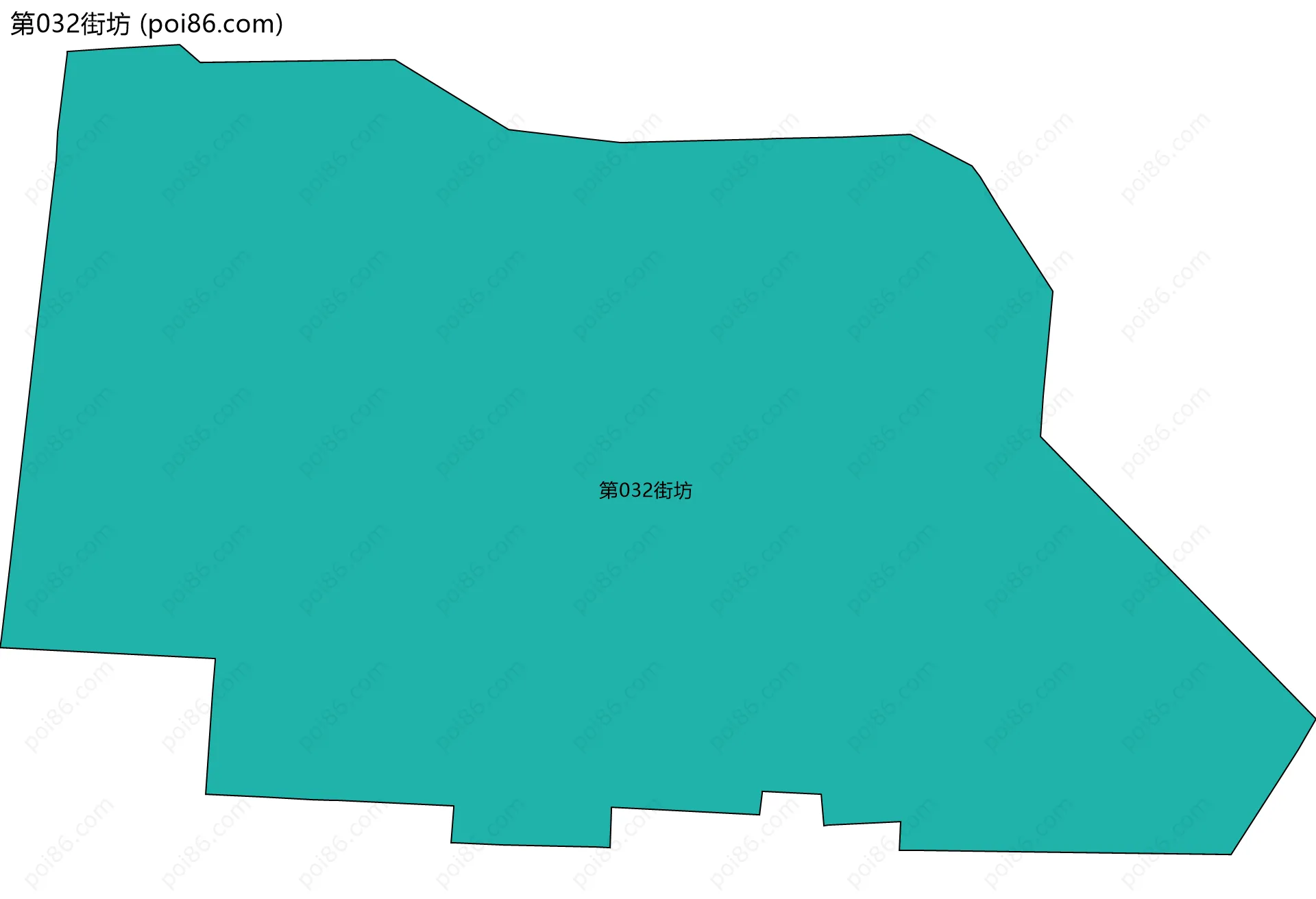 第032街坊边界地图