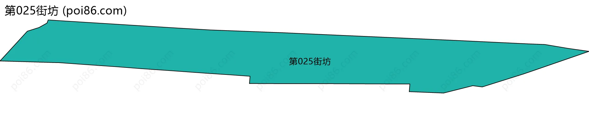 第025街坊边界地图