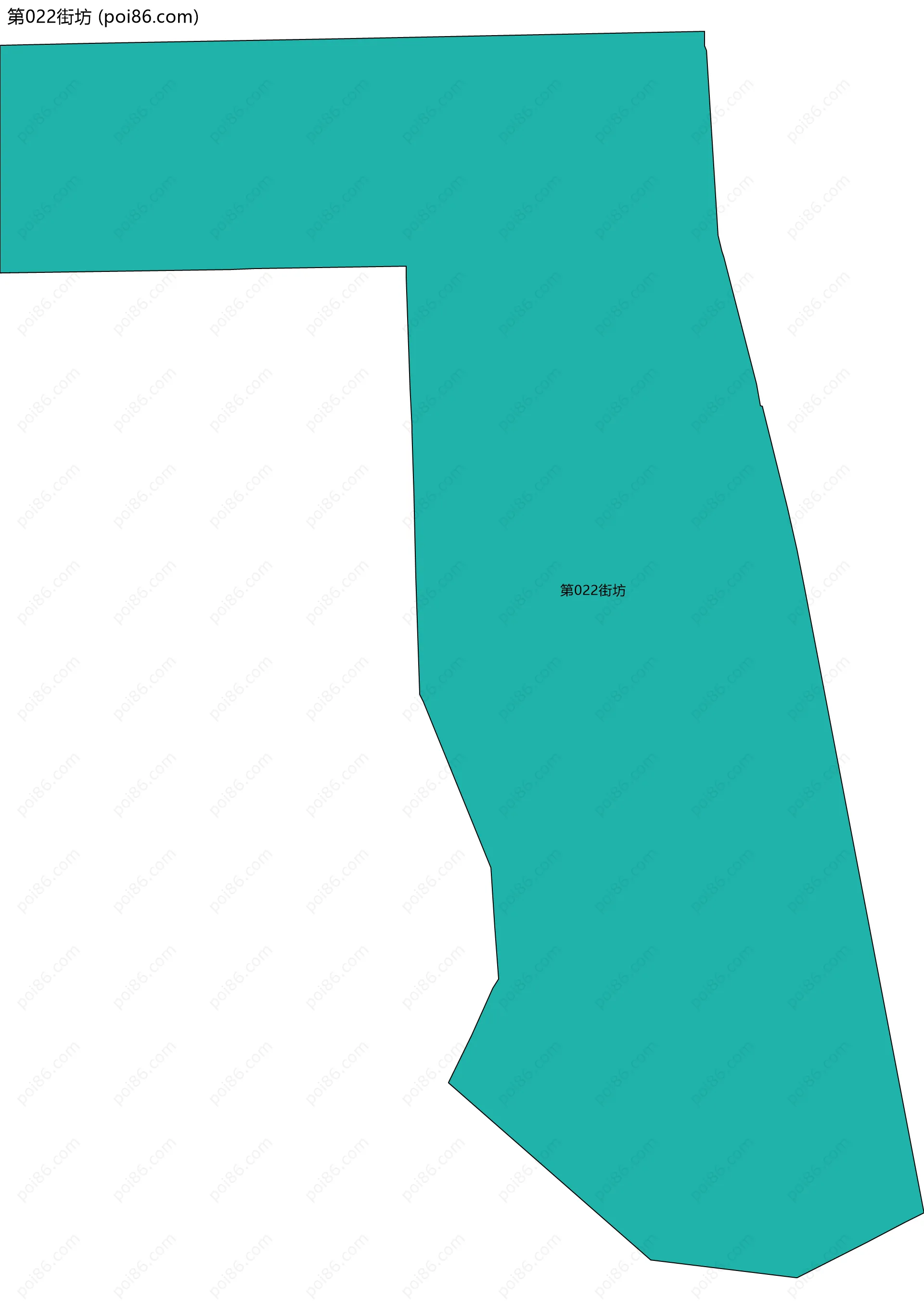 第022街坊边界地图