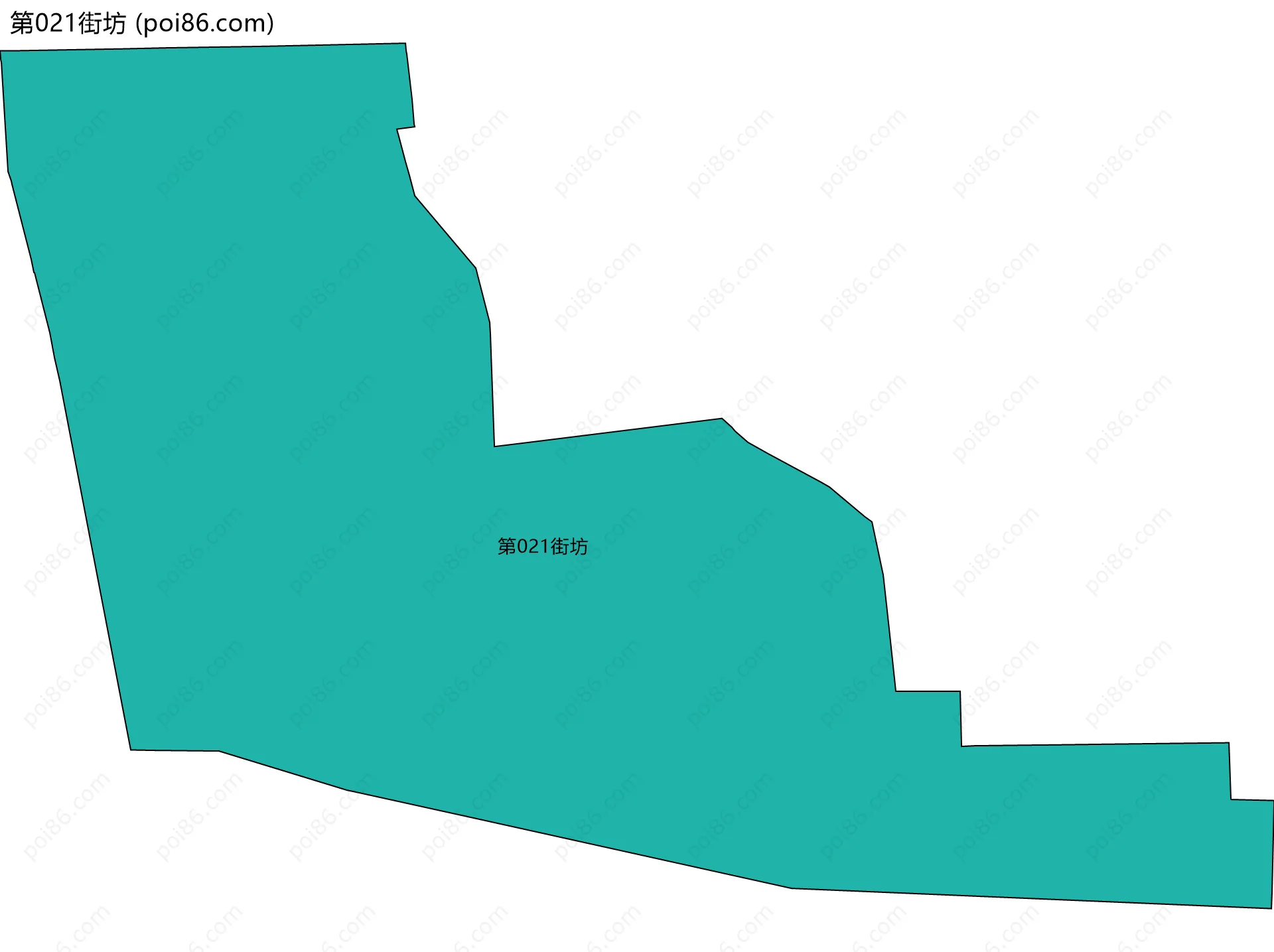 第021街坊边界地图
