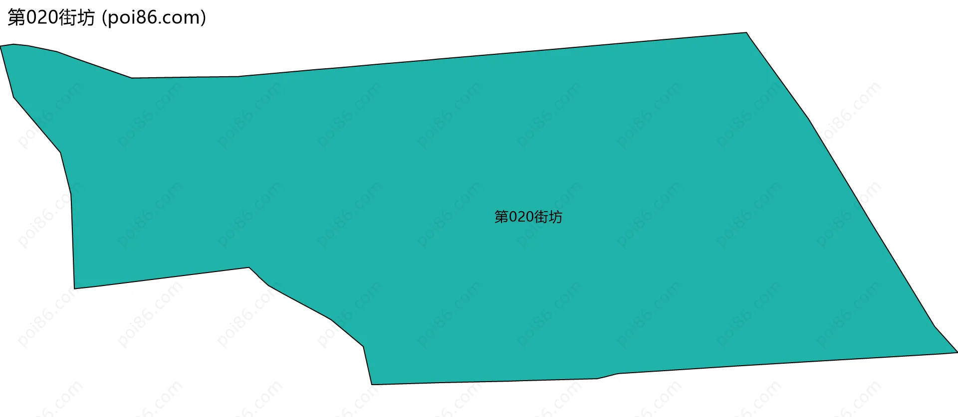 第020街坊边界地图