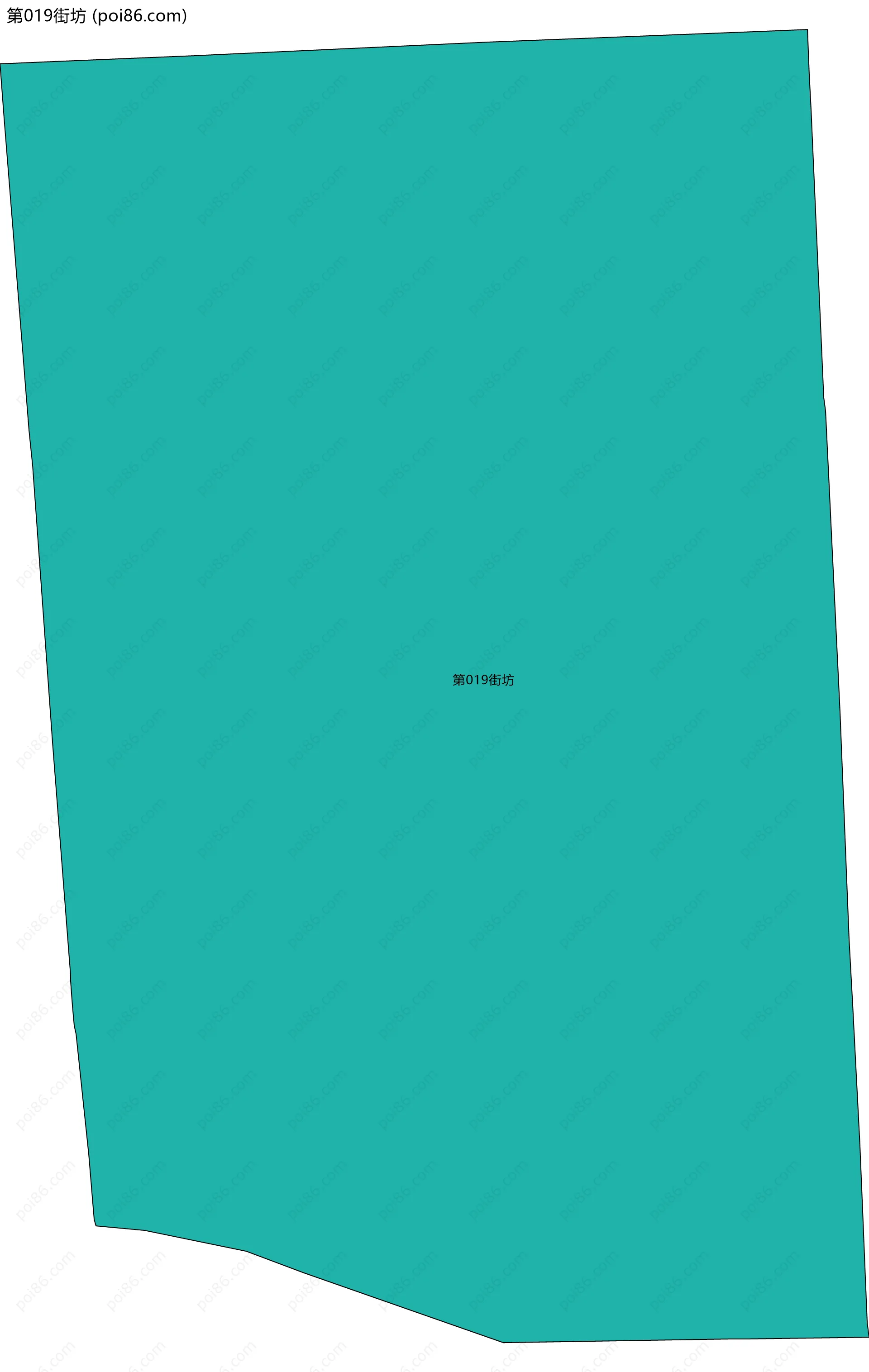 第019街坊边界地图