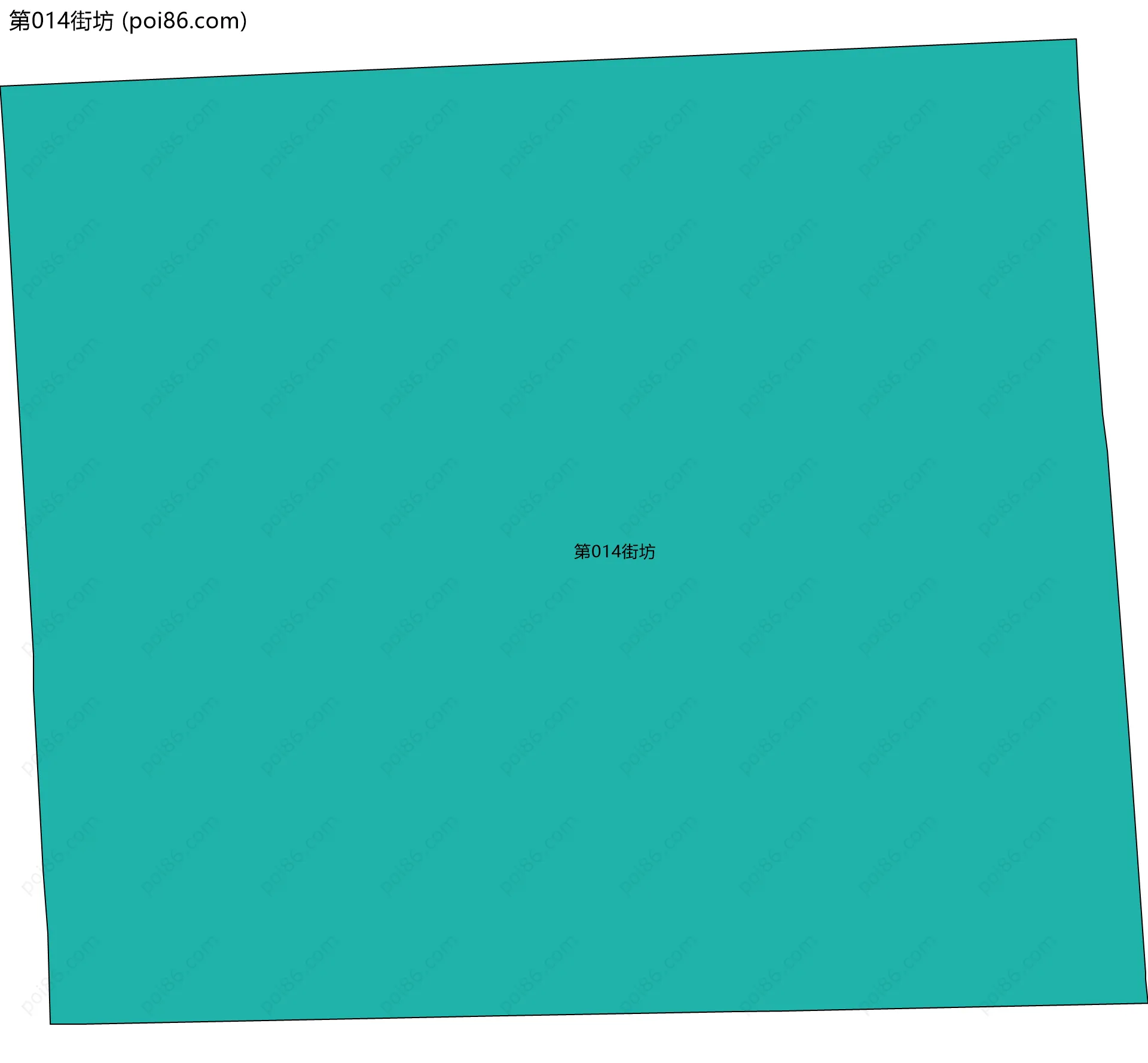 第014街坊边界地图