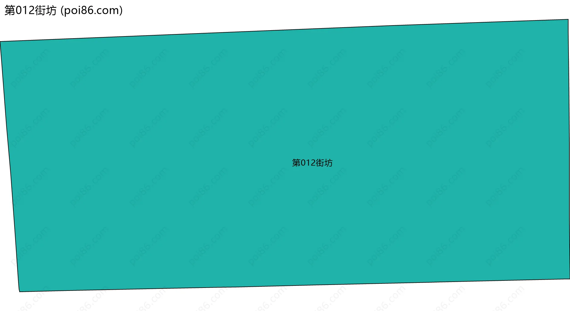 第012街坊边界地图