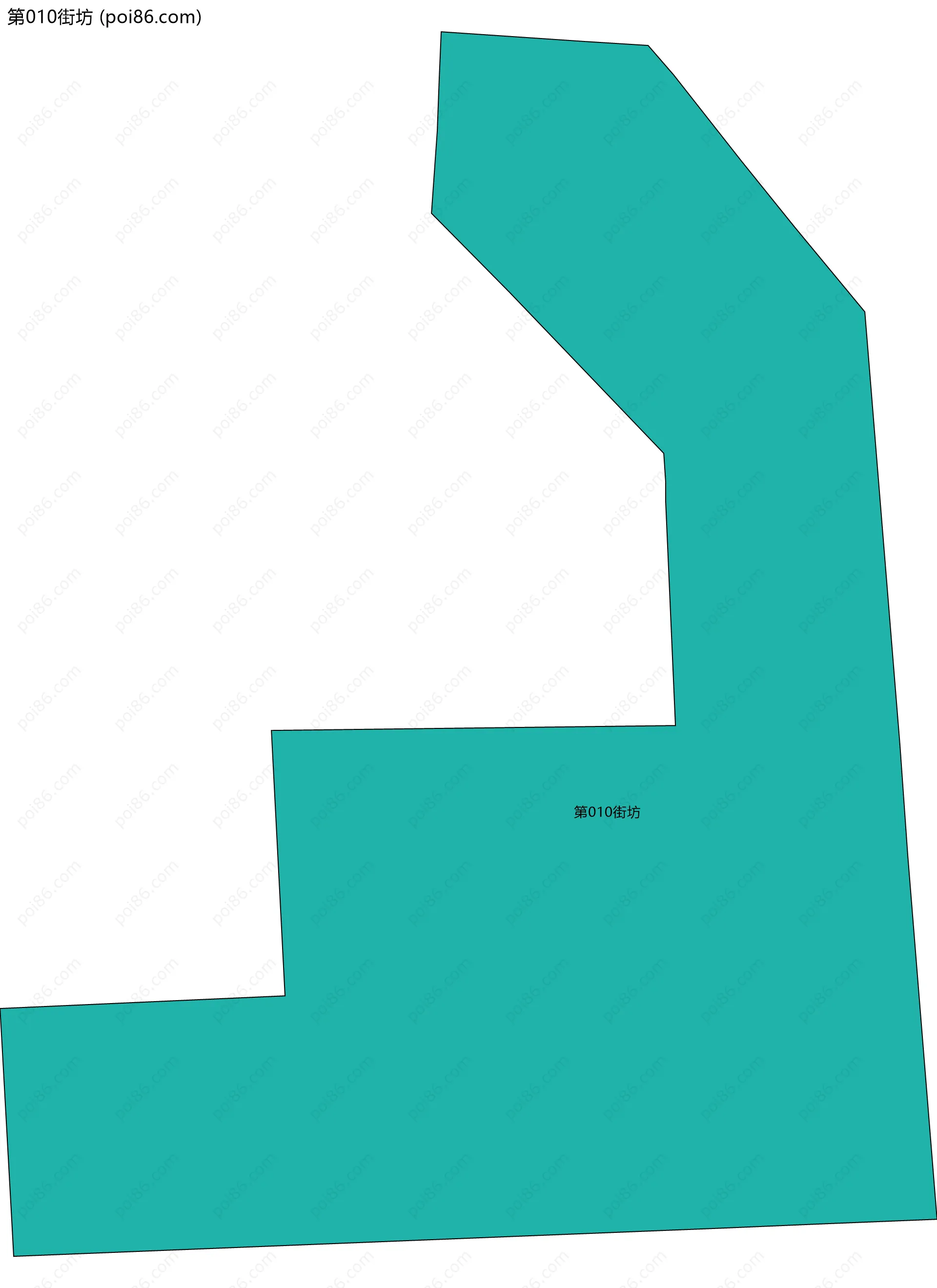 第010街坊边界地图