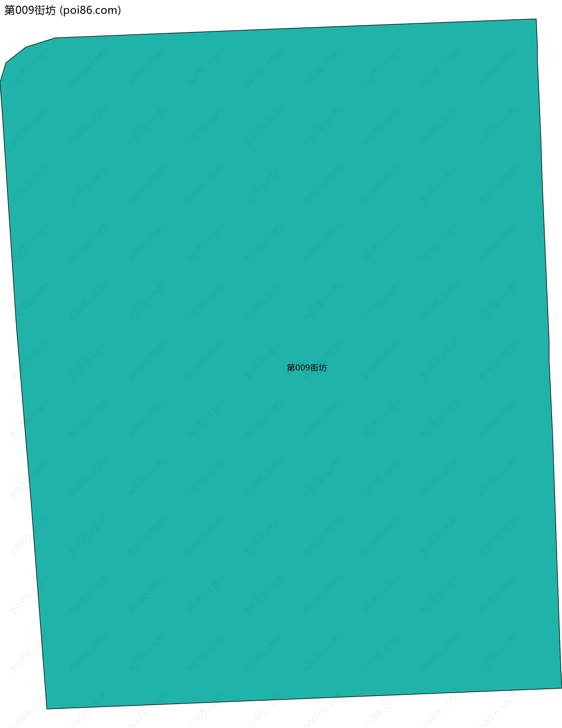 第009街坊边界地图