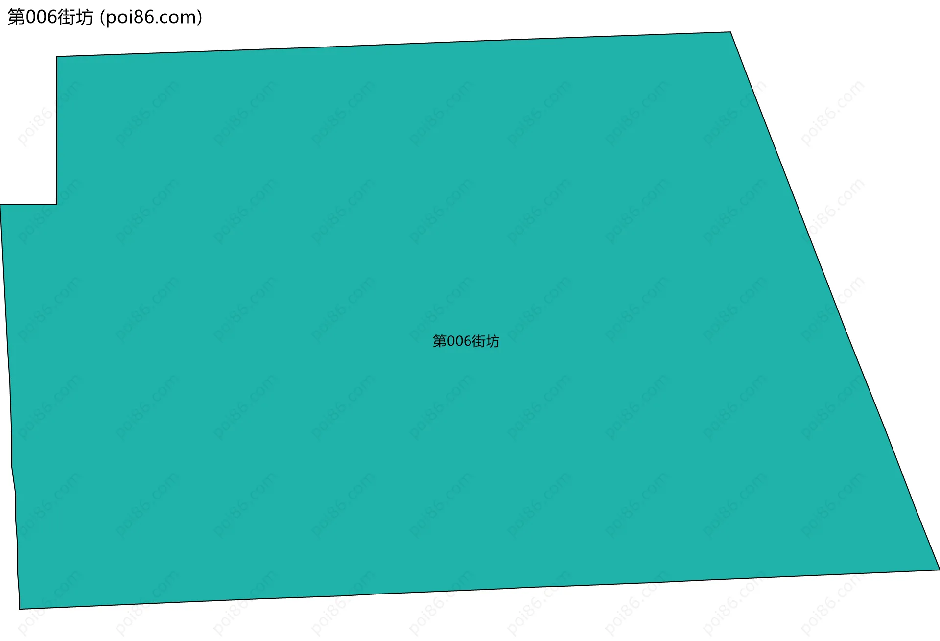 第006街坊边界地图
