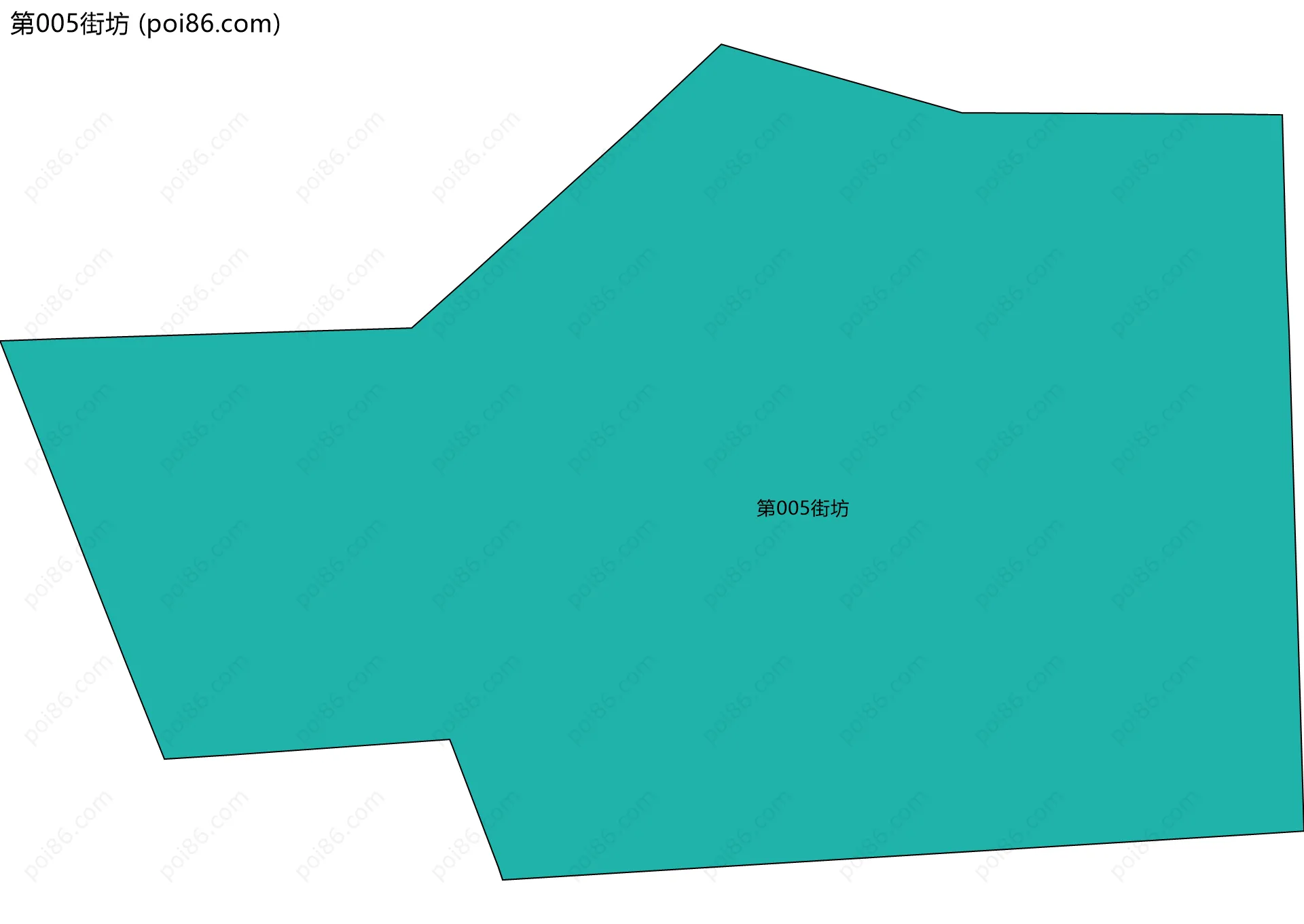 第005街坊边界地图