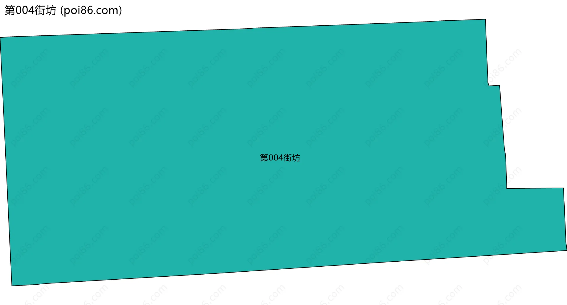 第004街坊边界地图
