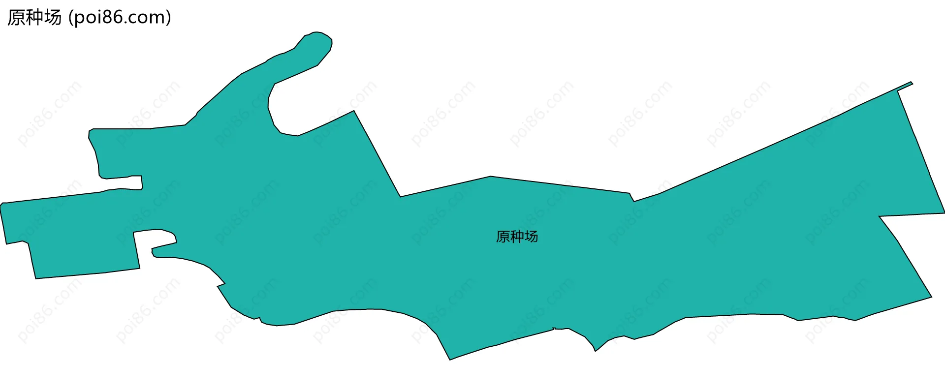 原种场边界地图