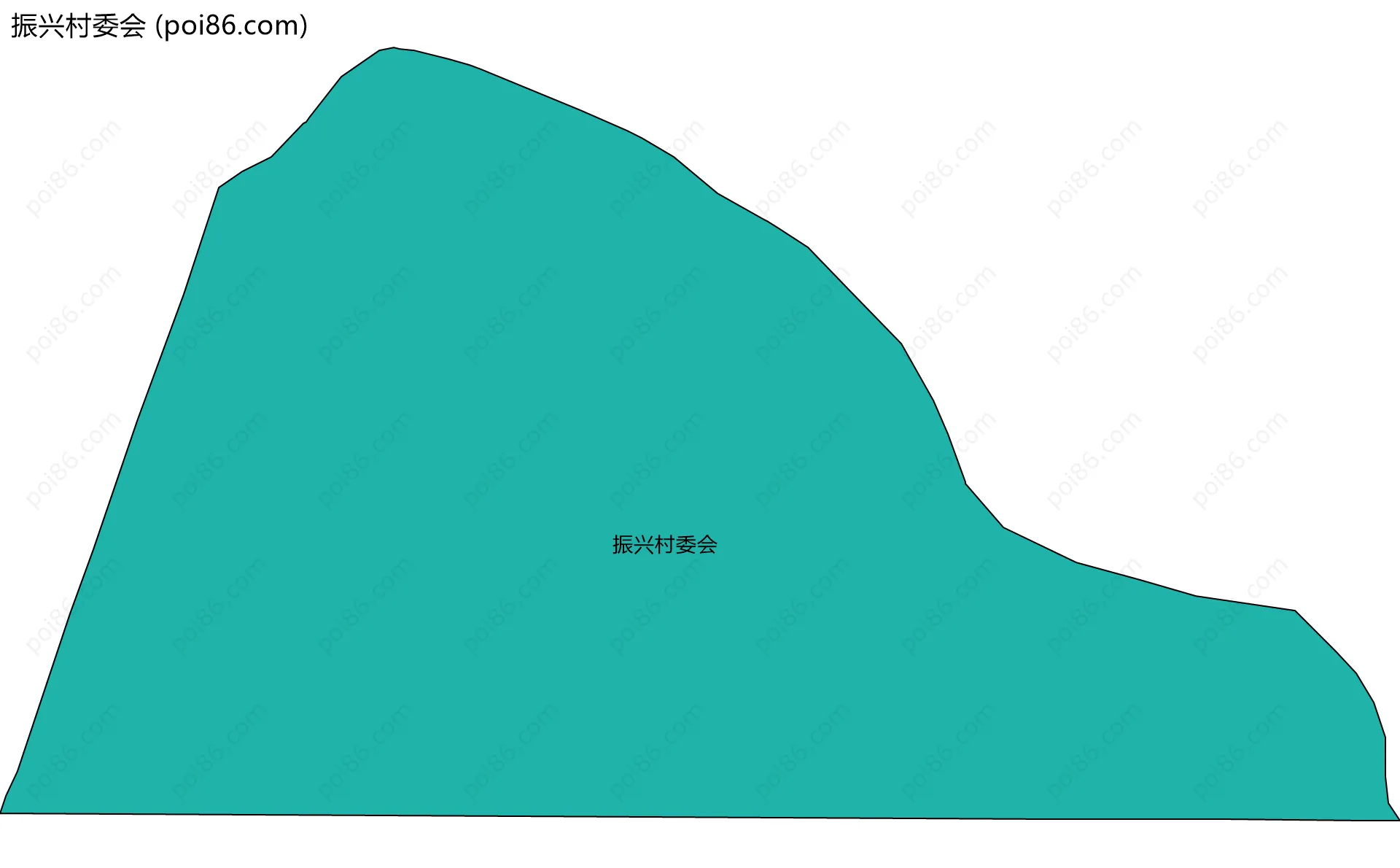振兴村委会边界地图