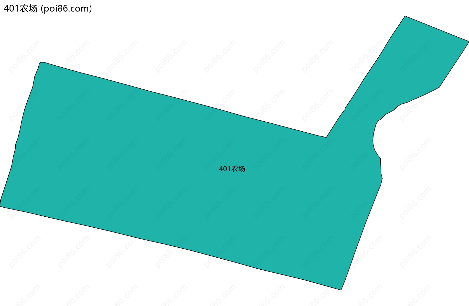 401农场边界地图