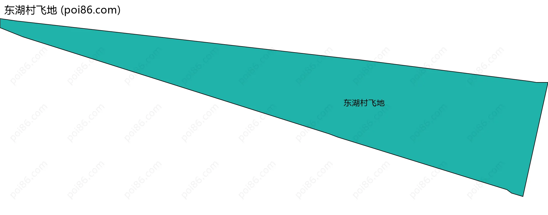东湖村飞地边界地图