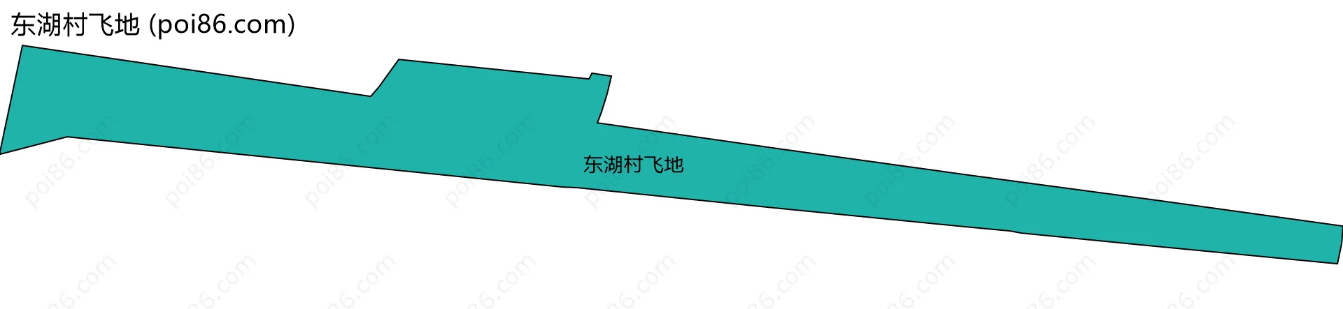 东湖村飞地边界地图