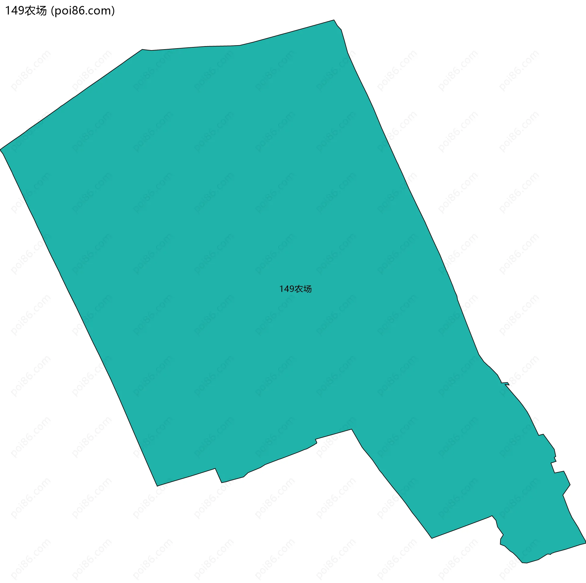 149农场边界地图