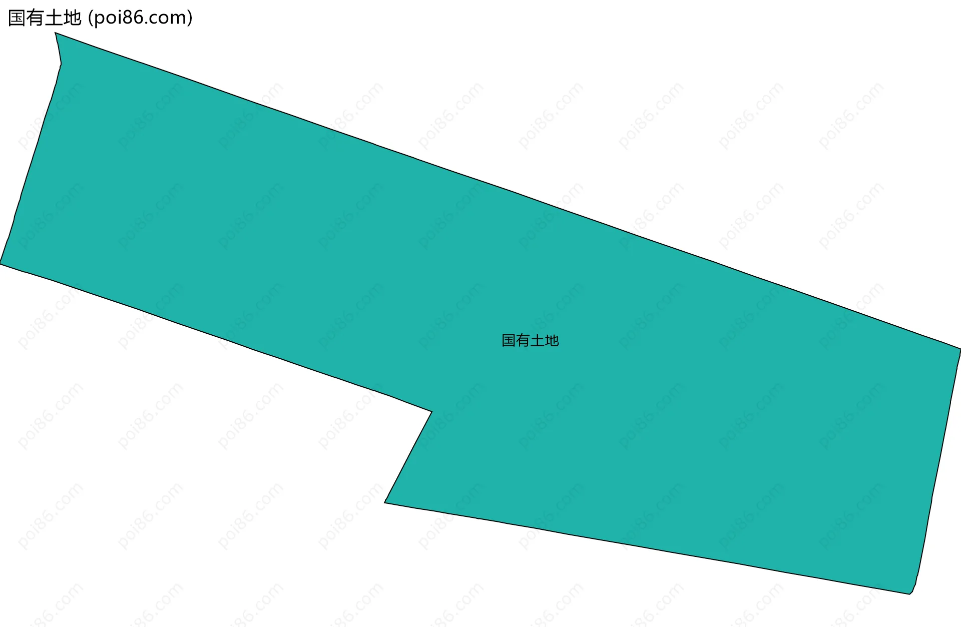 国有土地边界地图