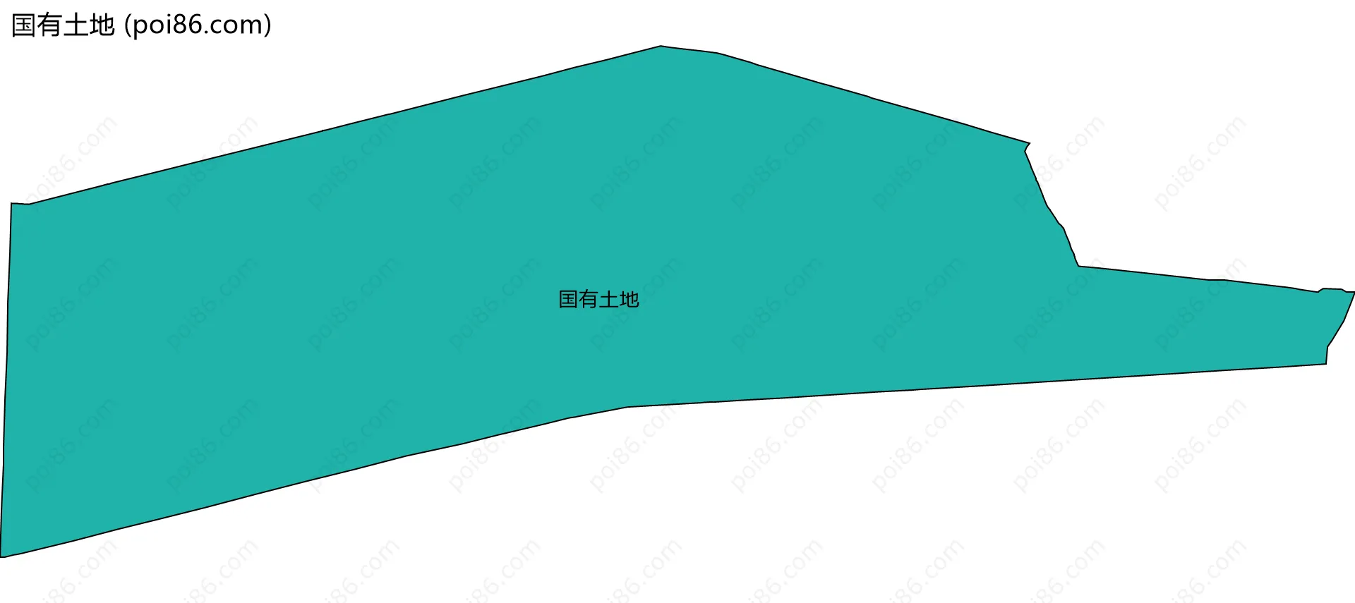 国有土地边界地图