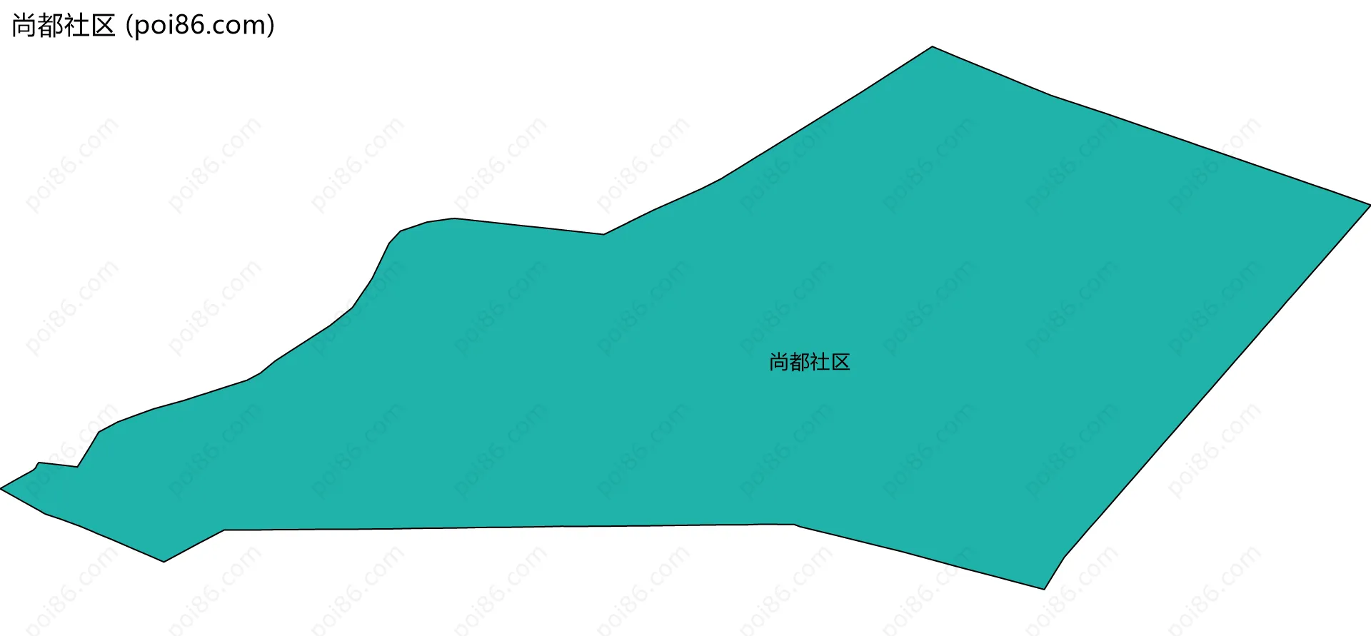 尚都社区边界地图