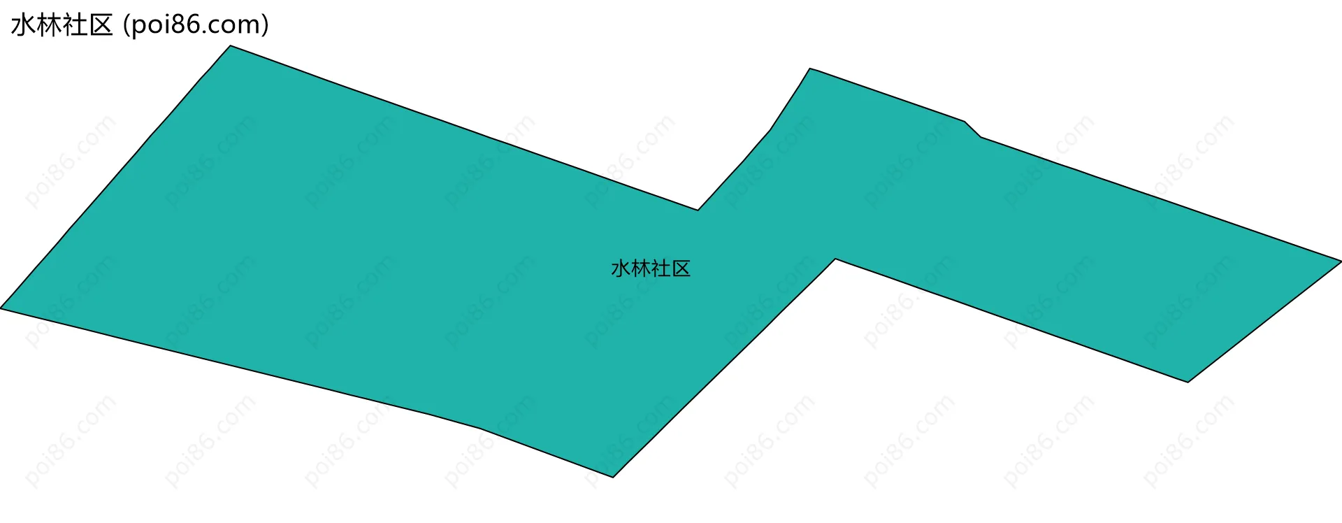 水林社区边界地图