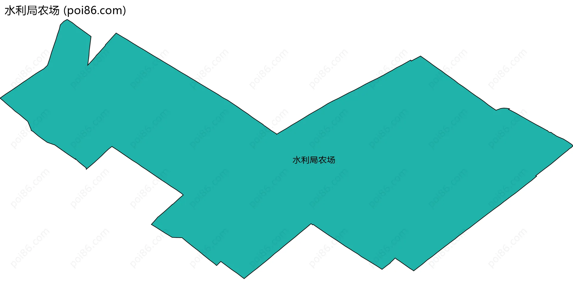 水利局农场边界地图