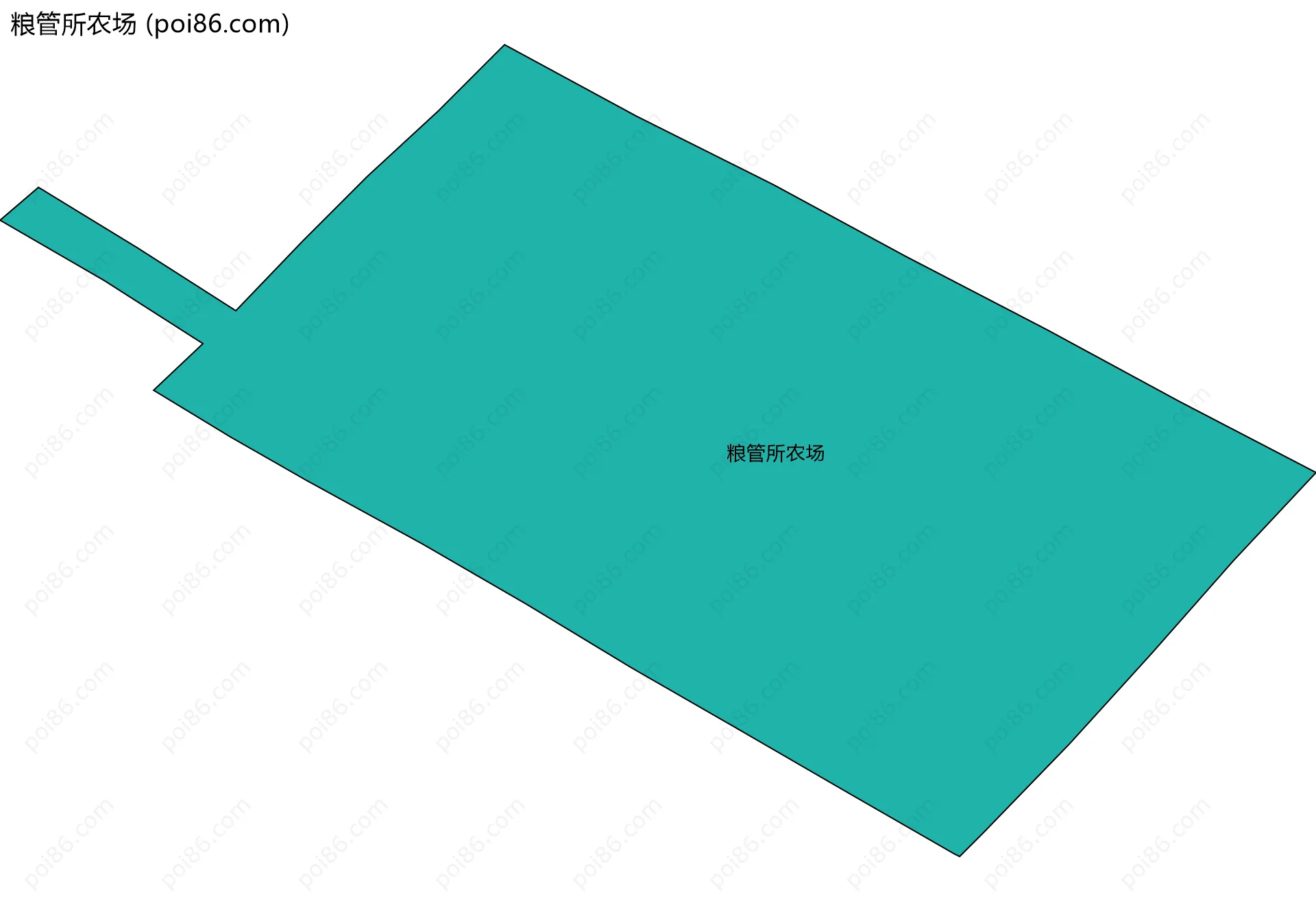 粮管所农场边界地图