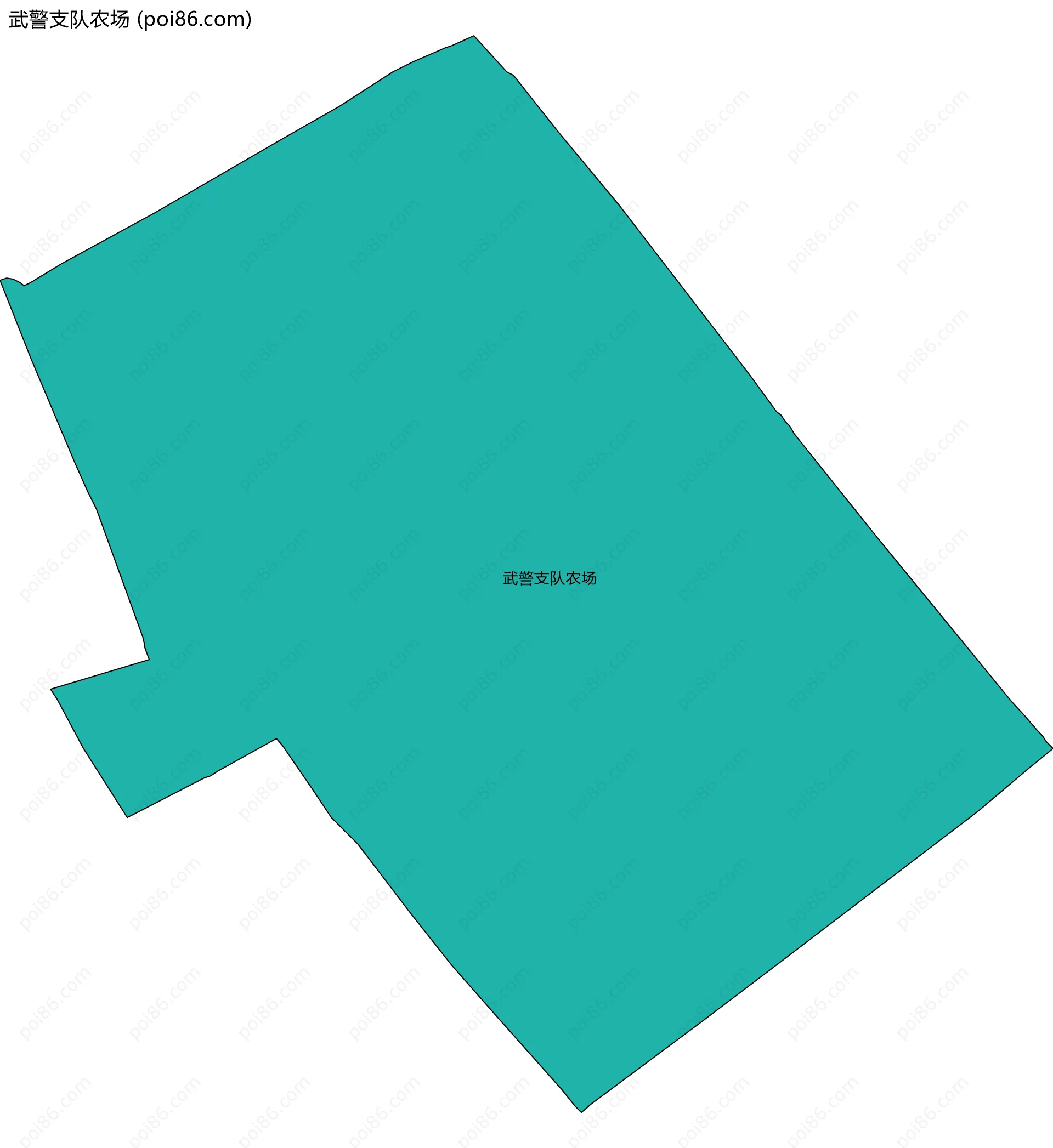 武警支队农场边界地图