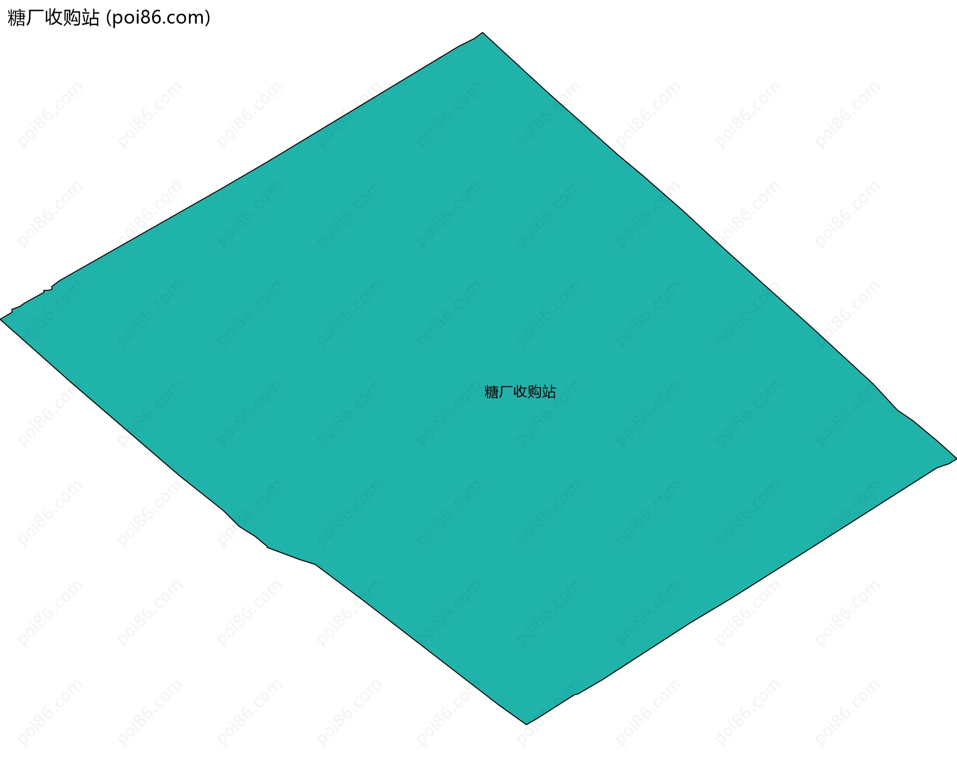 糖厂收购站边界地图