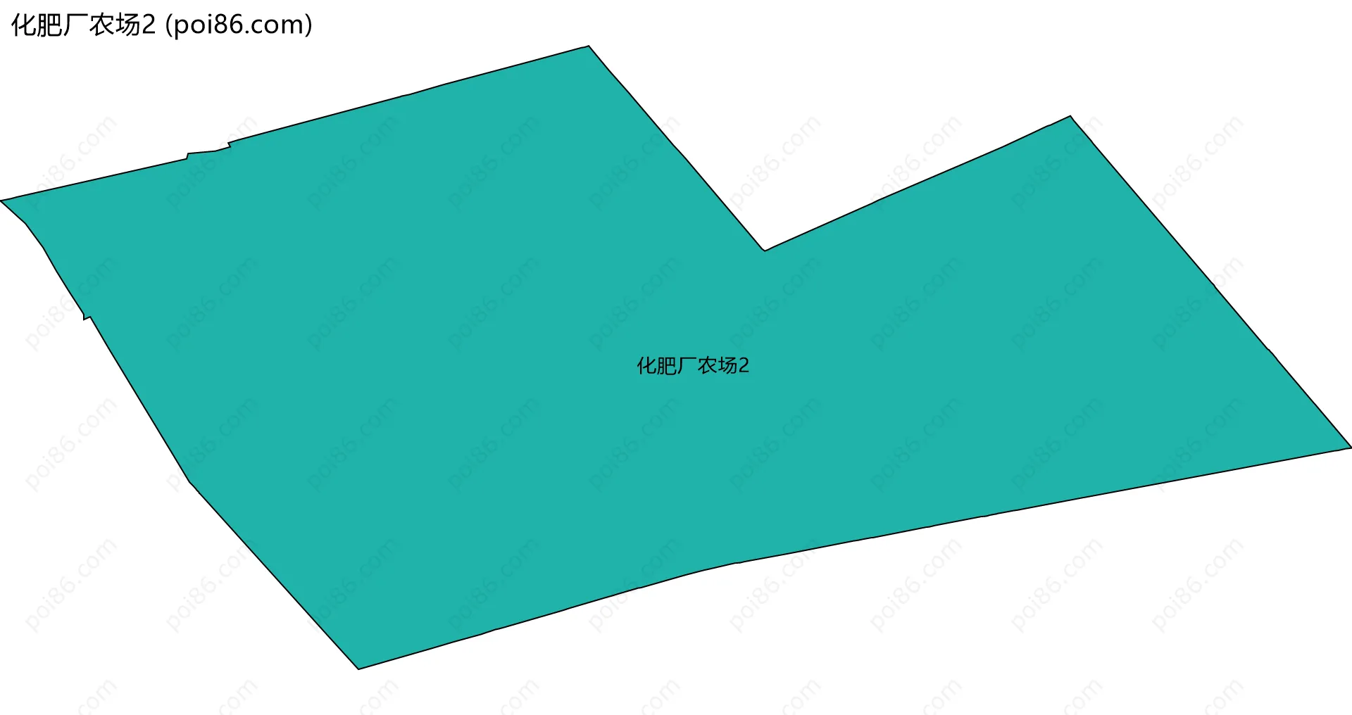 化肥厂农场2边界地图