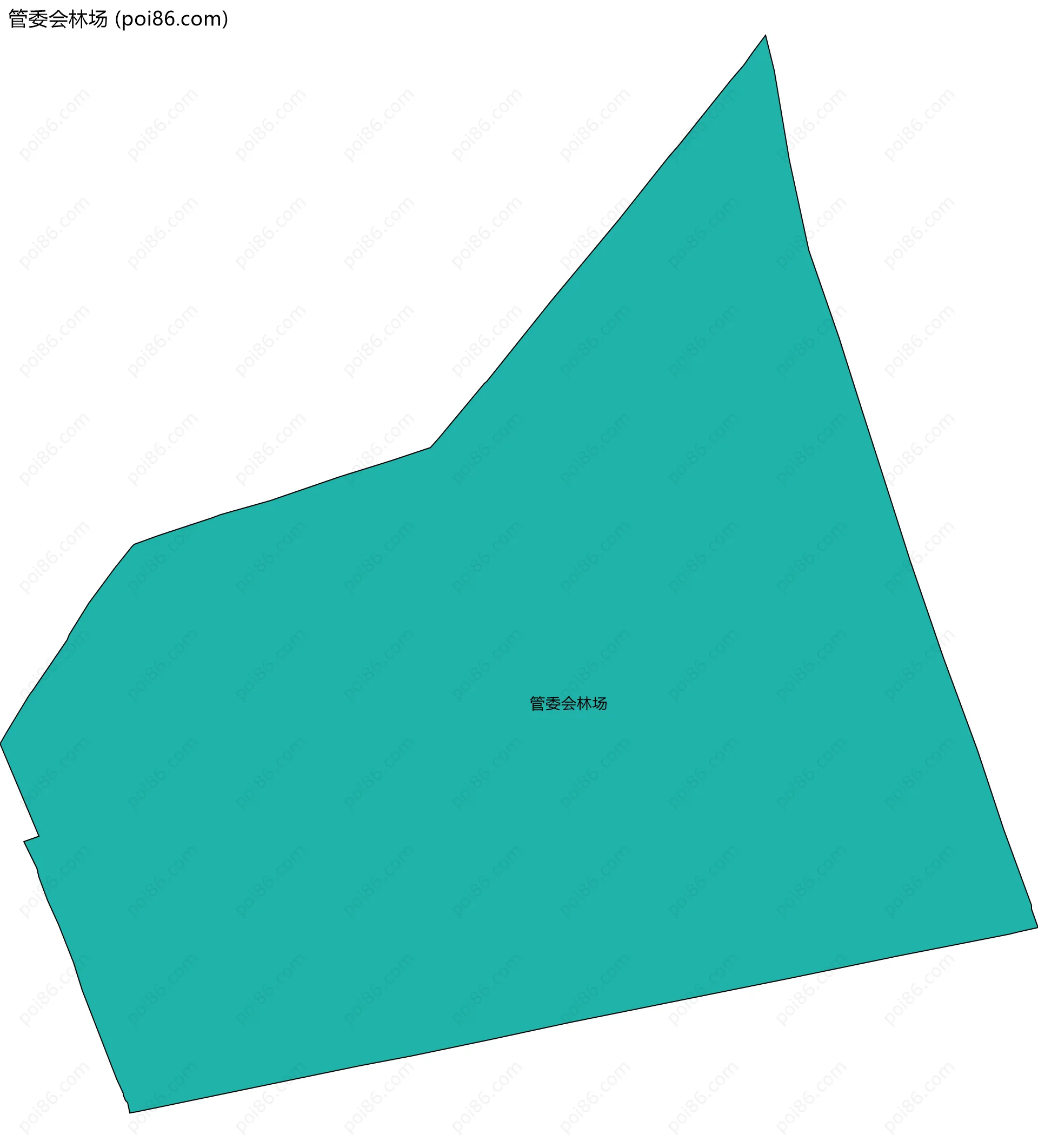 管委会林场边界地图