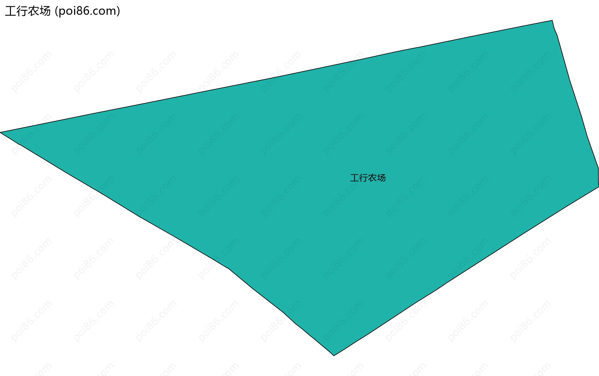 工行农场边界地图
