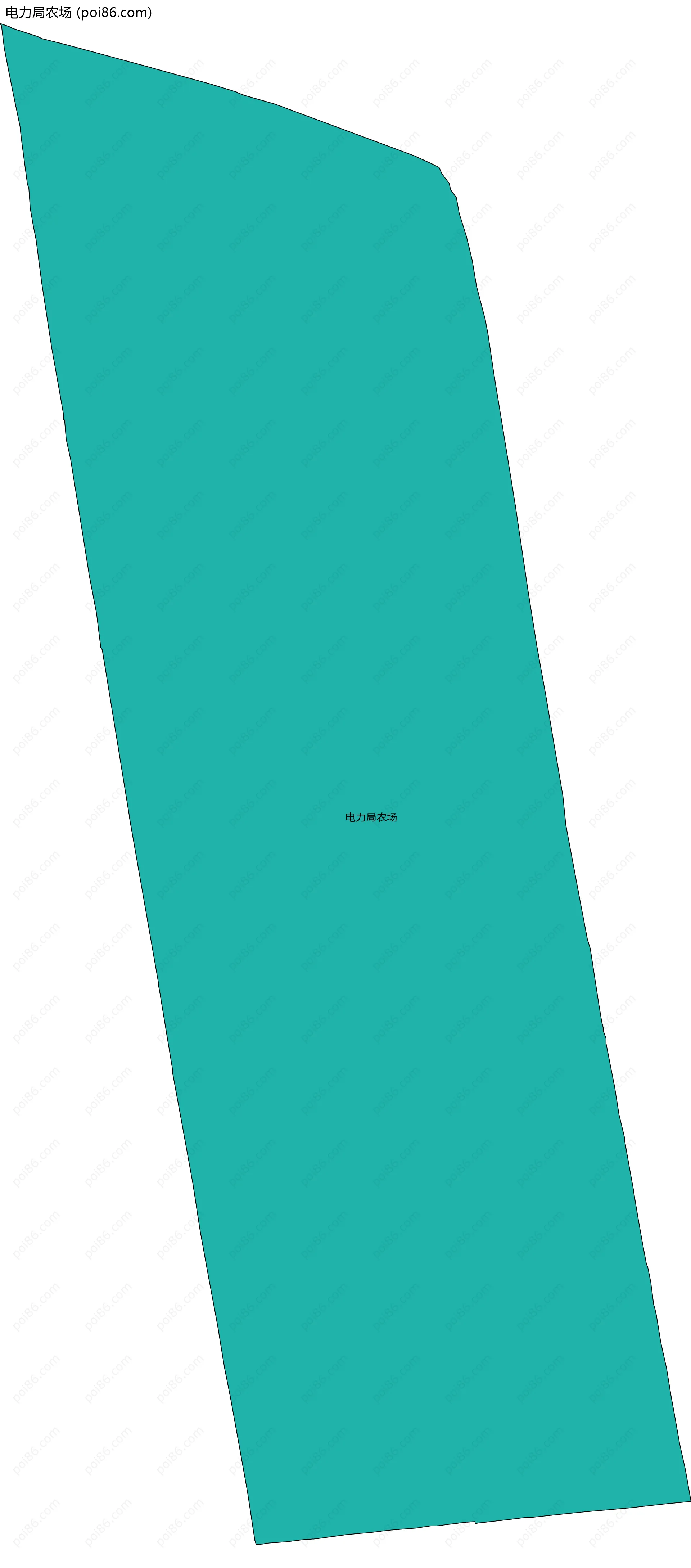 电力局农场边界地图