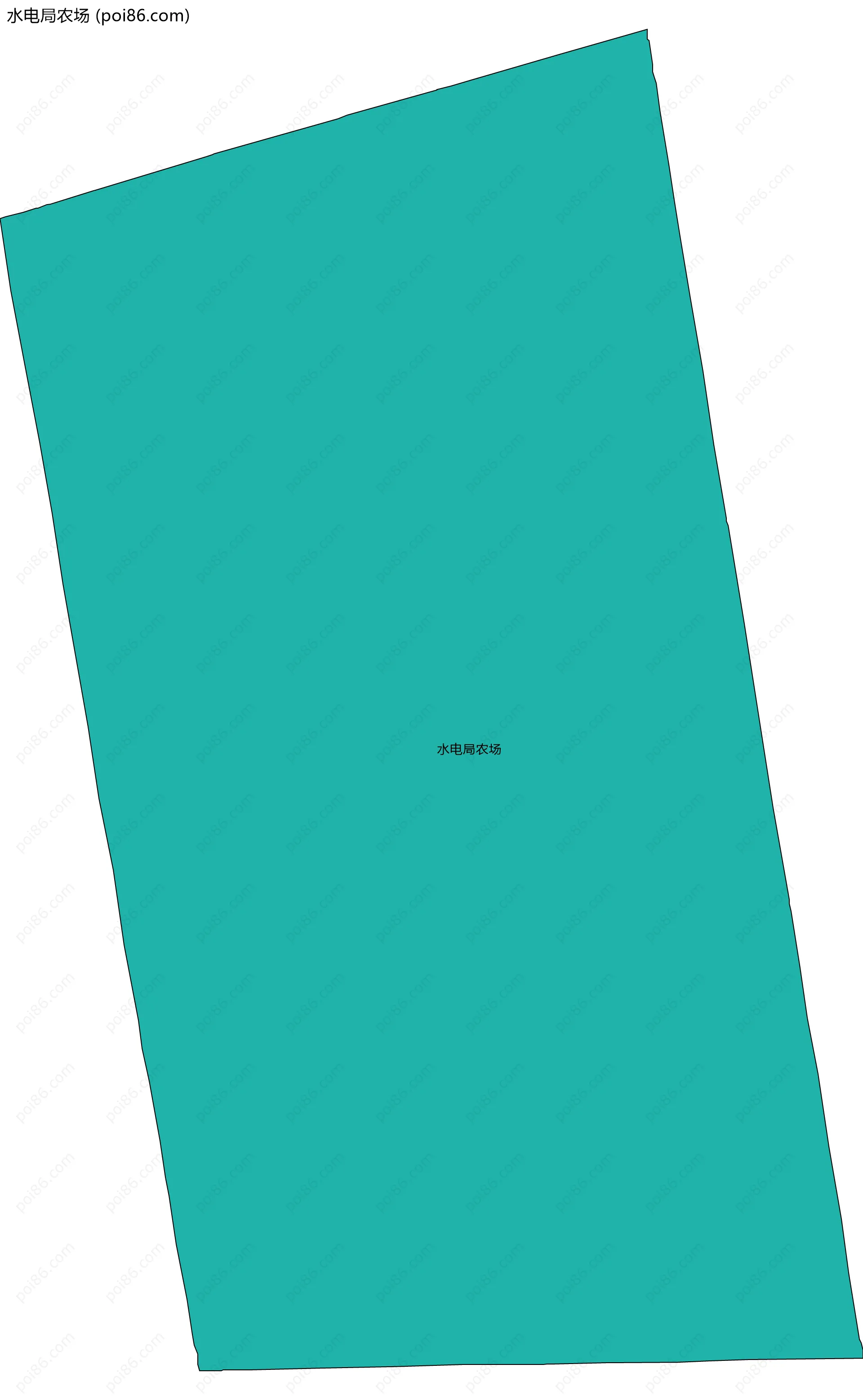 水电局农场边界地图