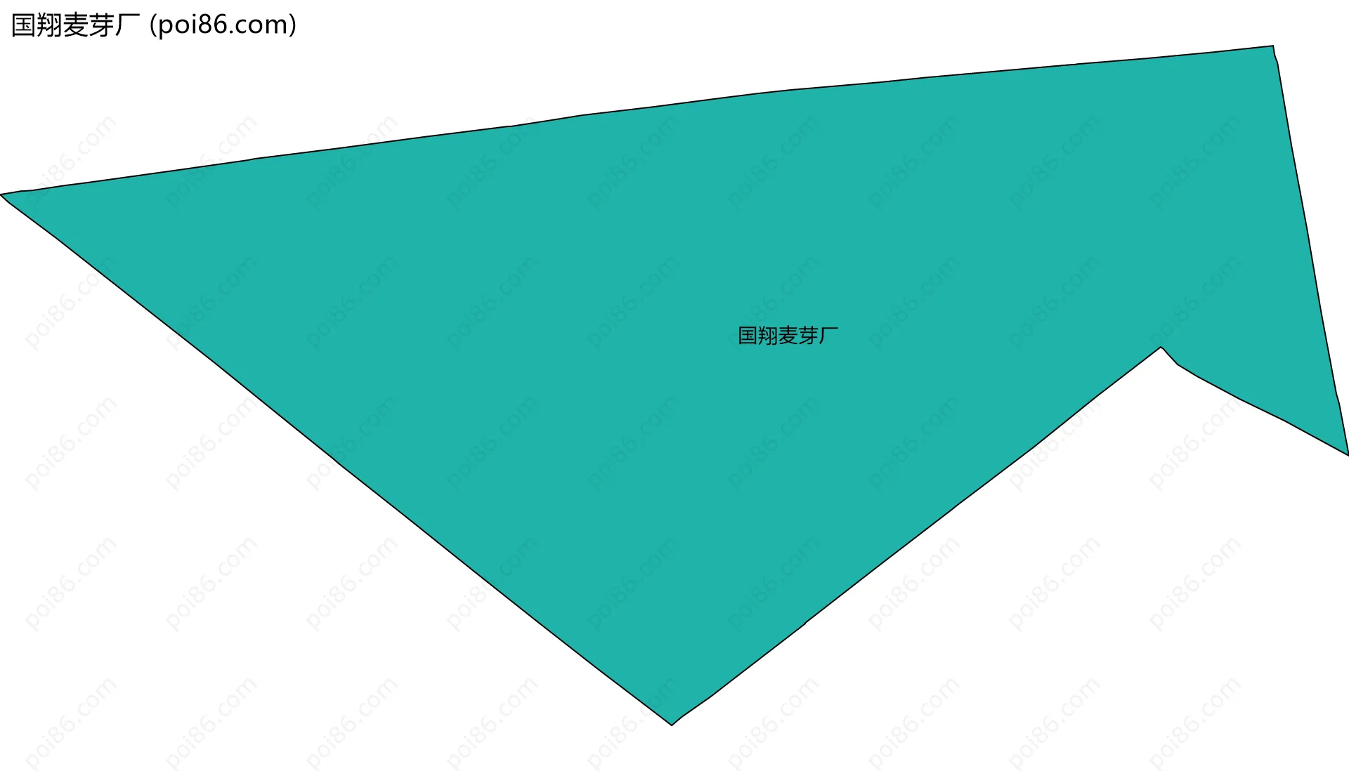 国翔麦芽厂边界地图