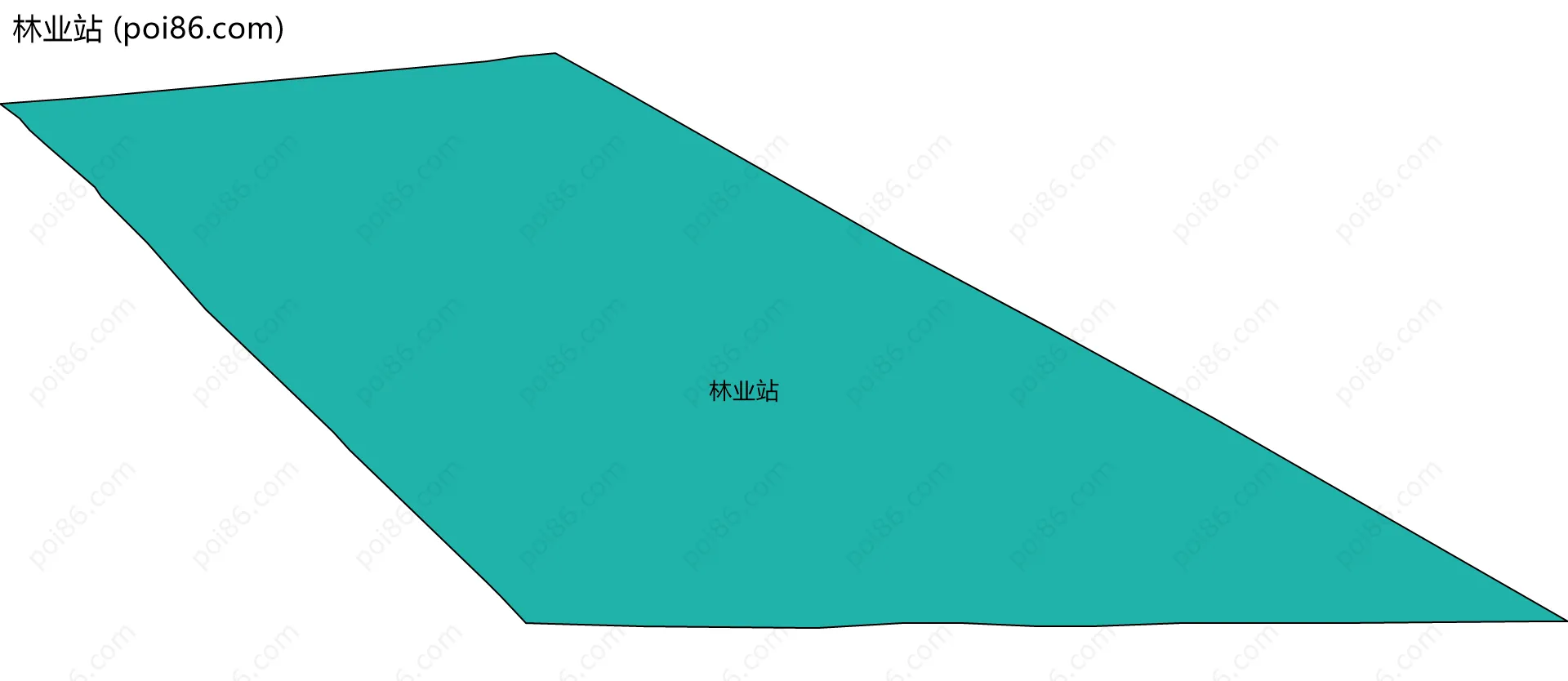 林业站边界地图