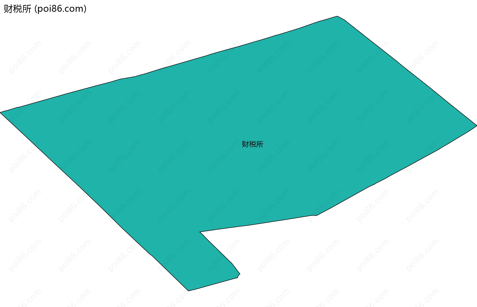 财税所边界地图